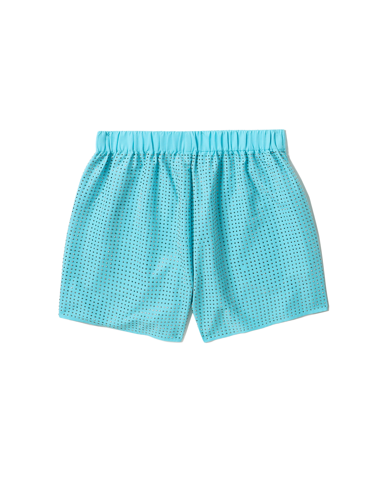 AUTORRETRATO Pantalones cortos de tafetán termofijado