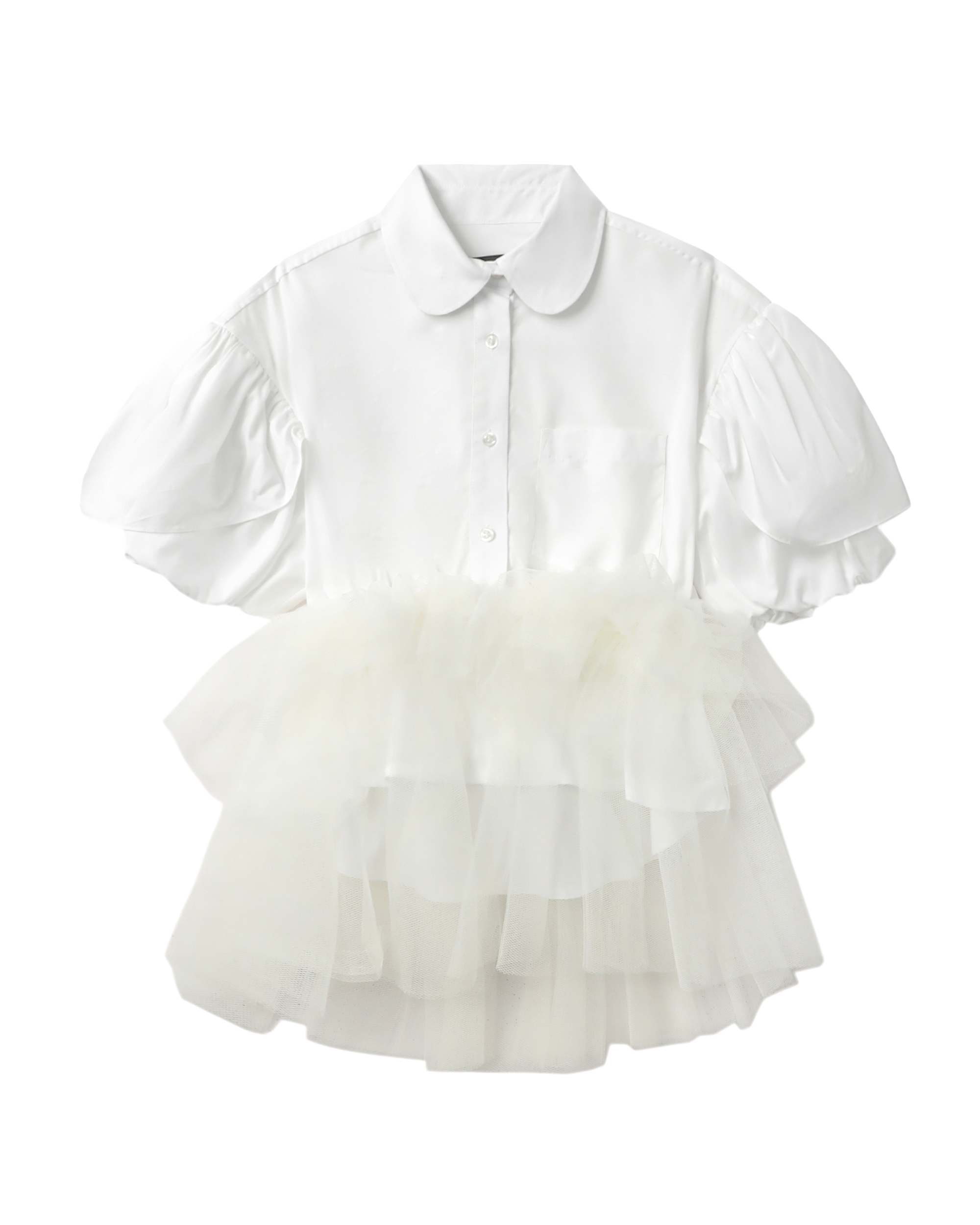 SIMONE ROCHA チュールフリルブラウス