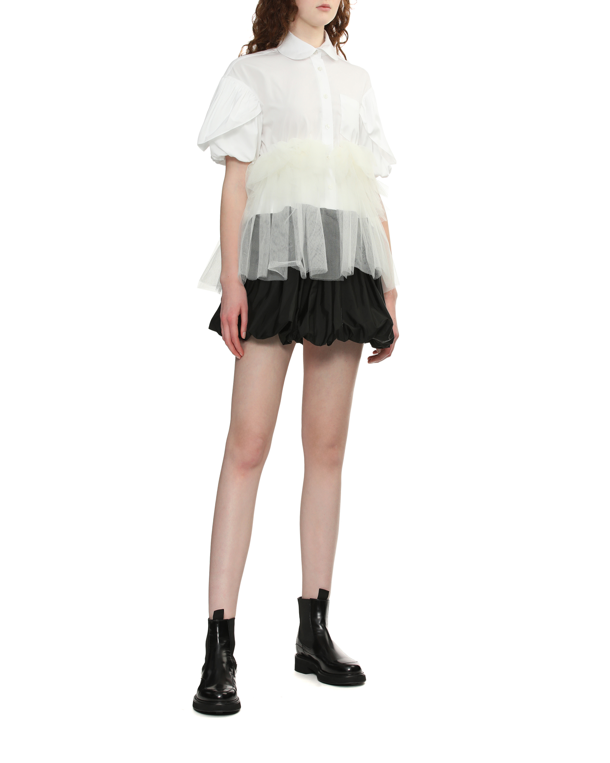 SIMONE ROCHA チュールフリルブラウス