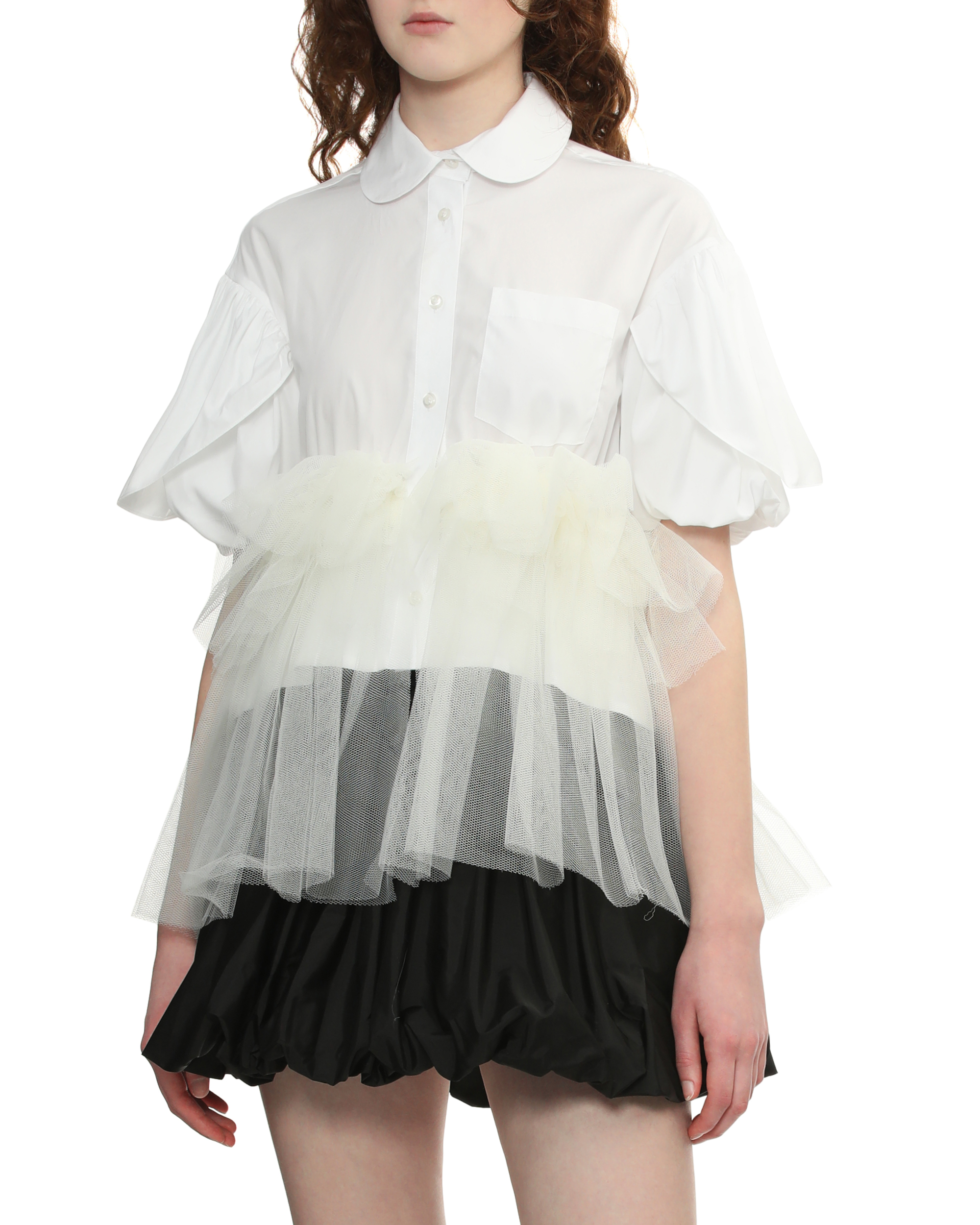 SIMONE ROCHA チュールフリルブラウス