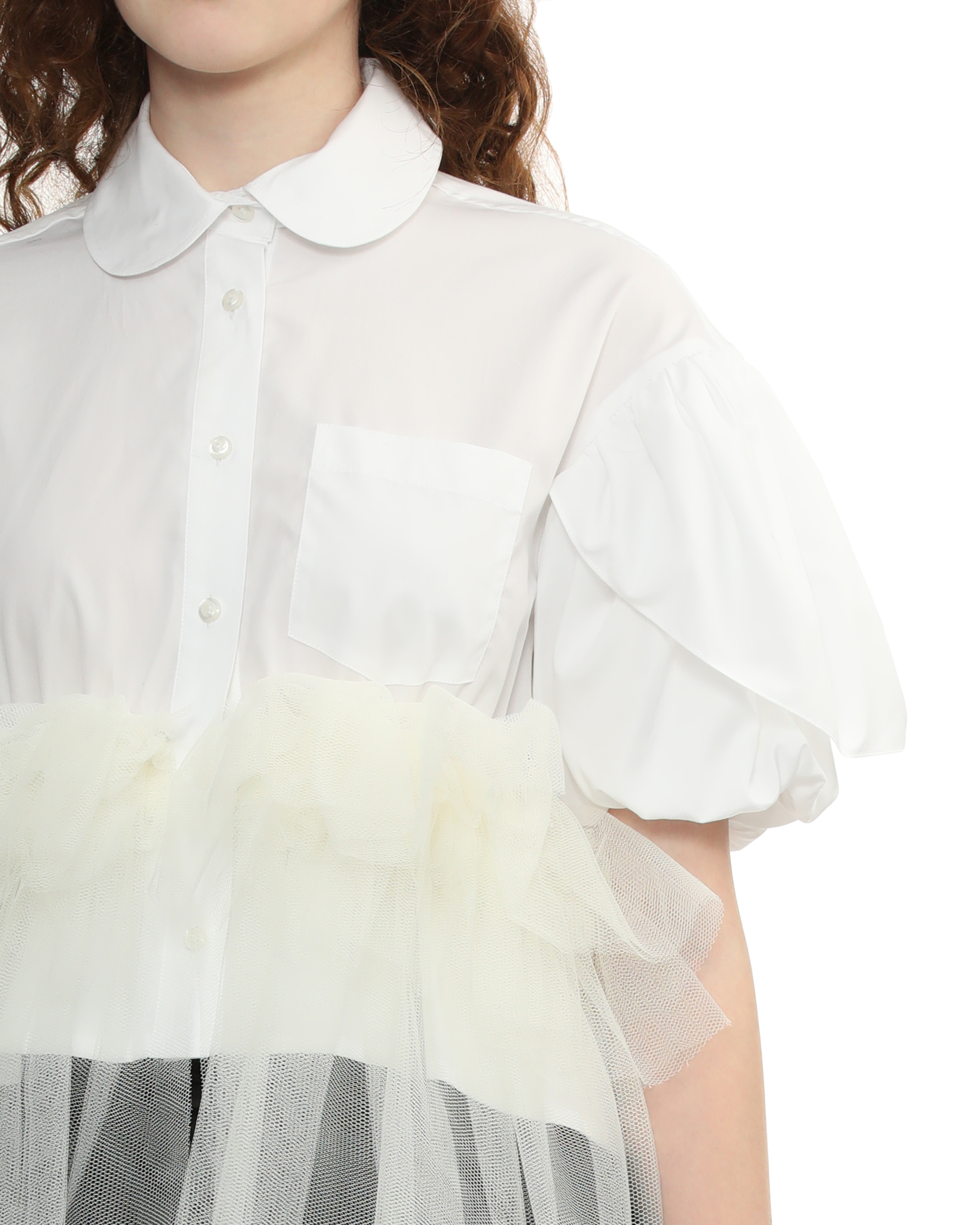 SIMONE ROCHA チュールフリルブラウス