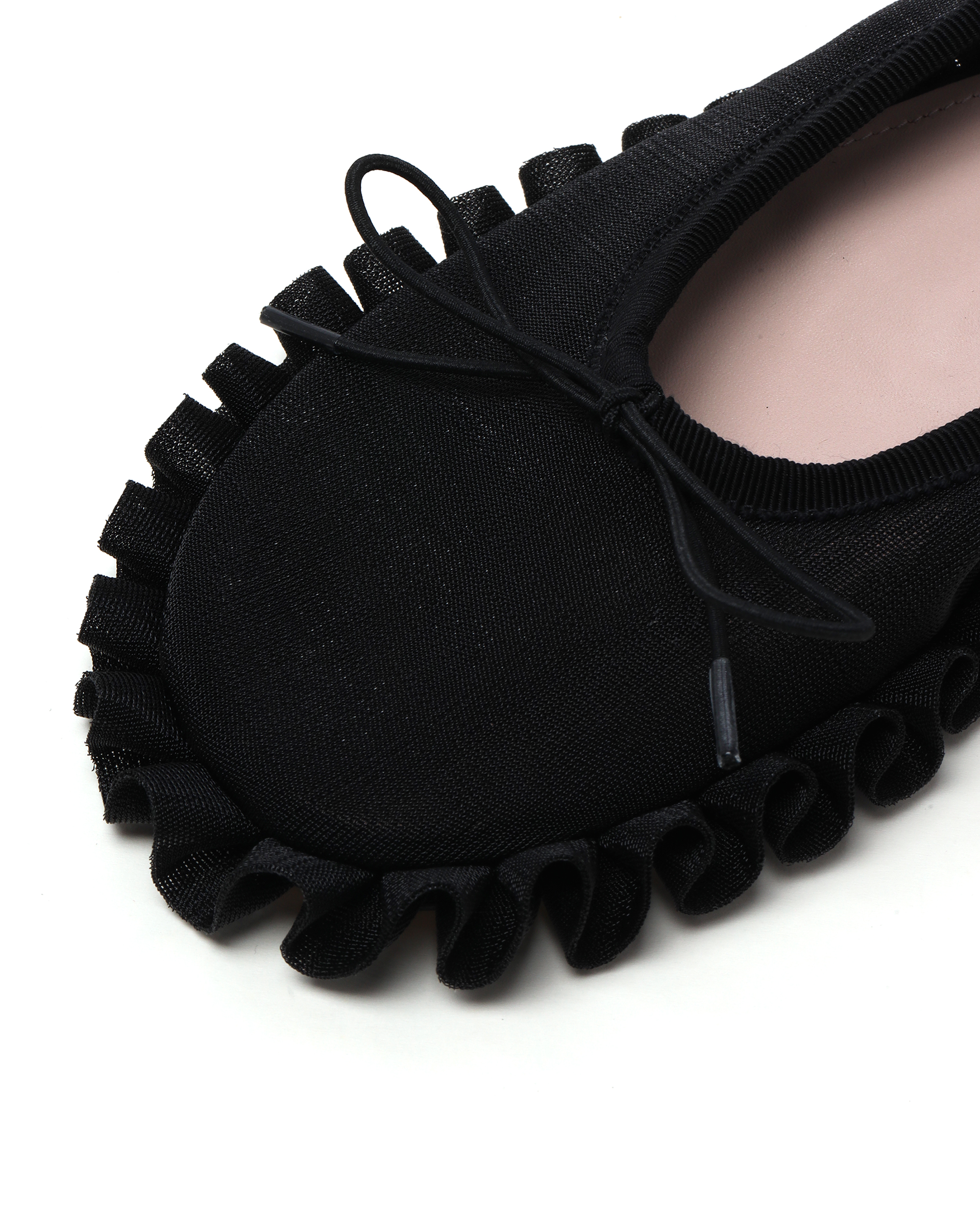 SIMONE ROCHA リボンディテール バレリーナシューズ