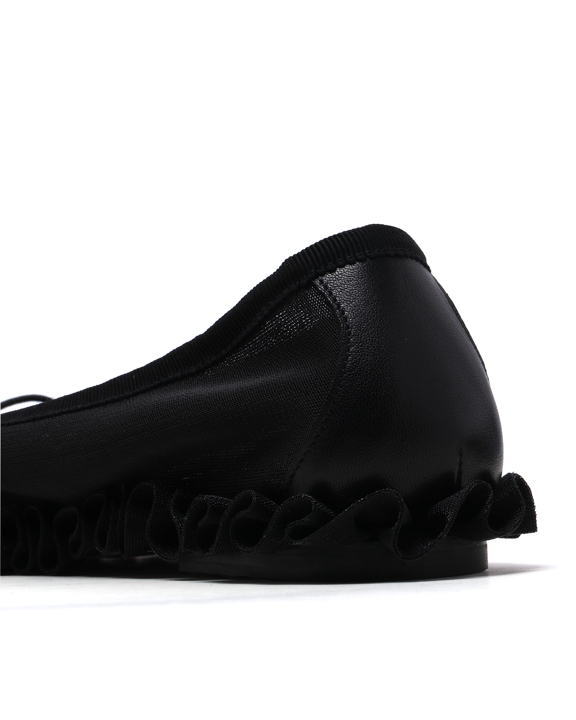 SIMONE ROCHA リボンディテール バレリーナシューズ