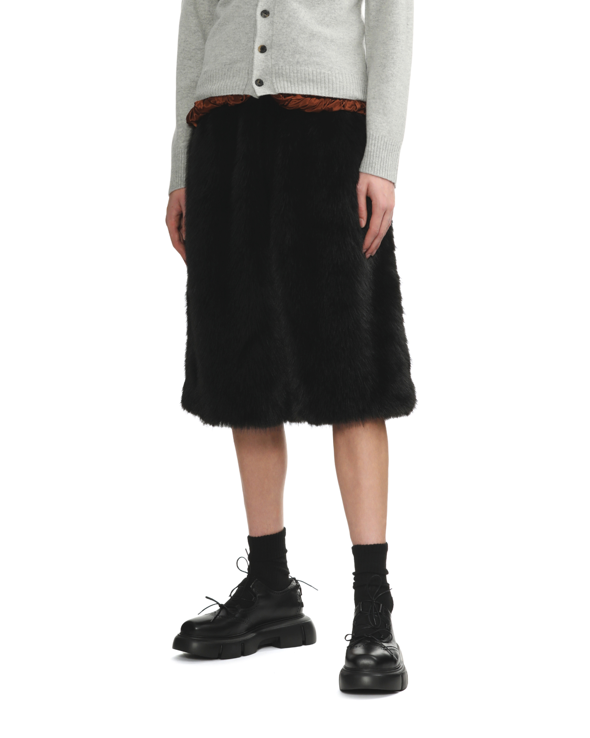 SIMONE ROCHA フェイクファーショートパンツ