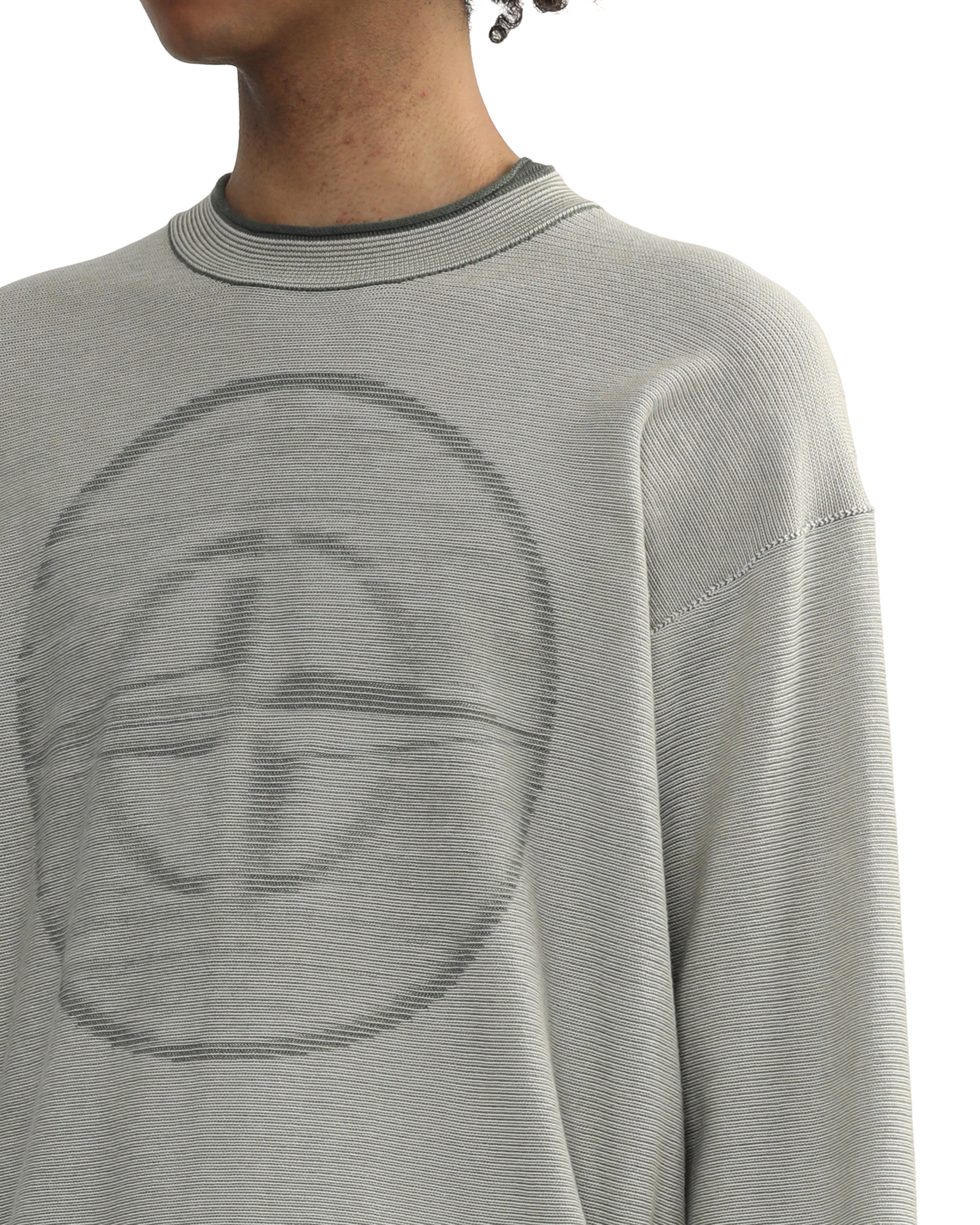 Suéteres de punto con cuello redondo y logotipo de STONE ISLAND