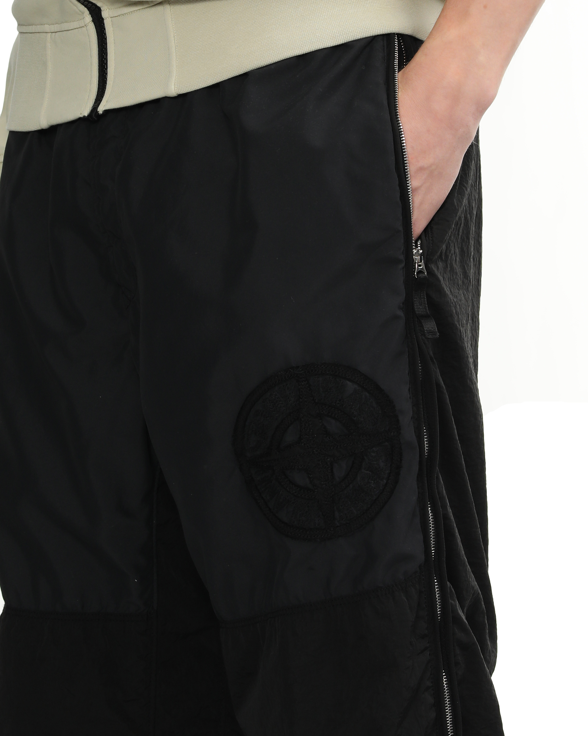 Pantalones deportivos de nailon cepillado STONE ISLAND