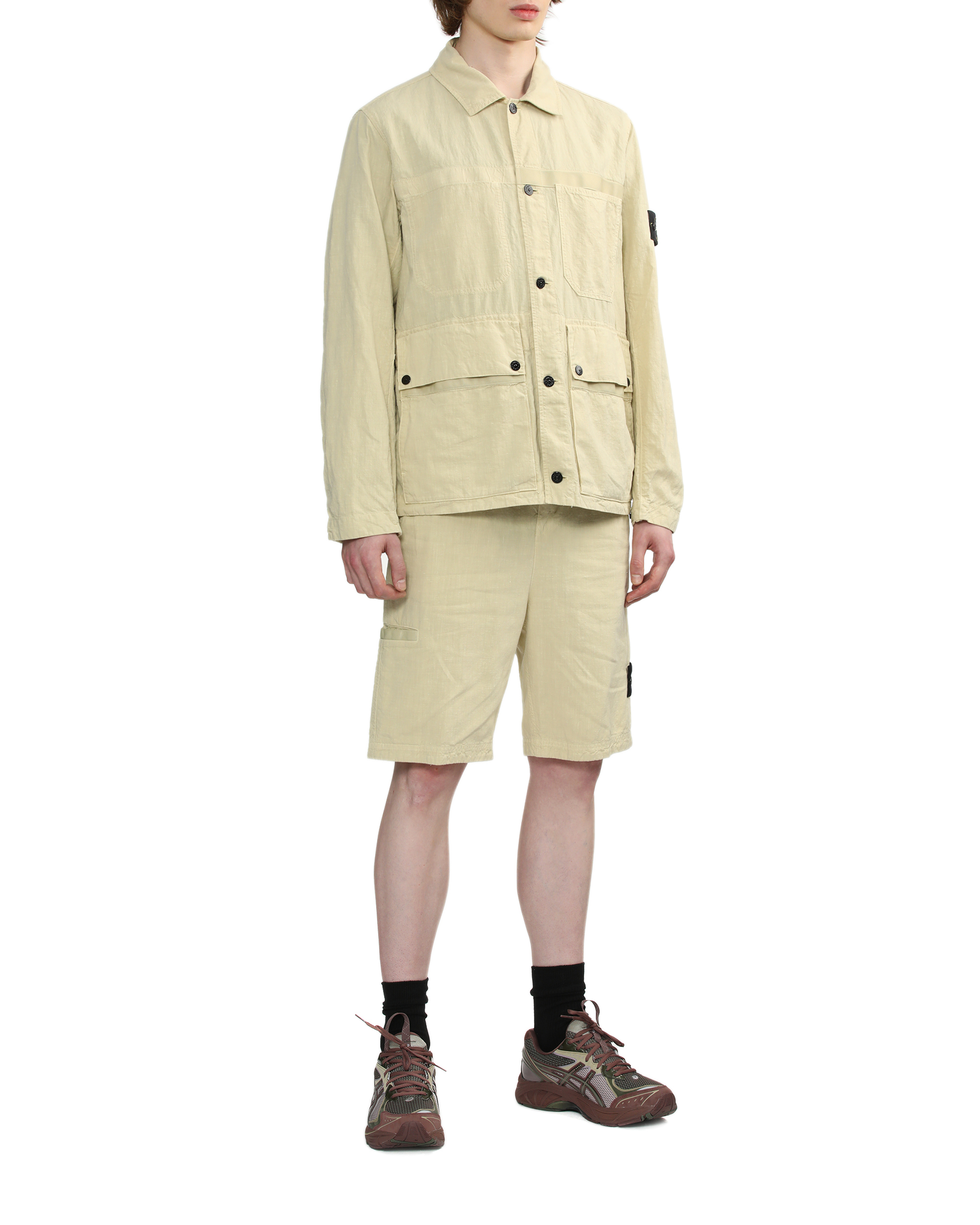 Chaqueta cargo con botones de STONE ISLAND