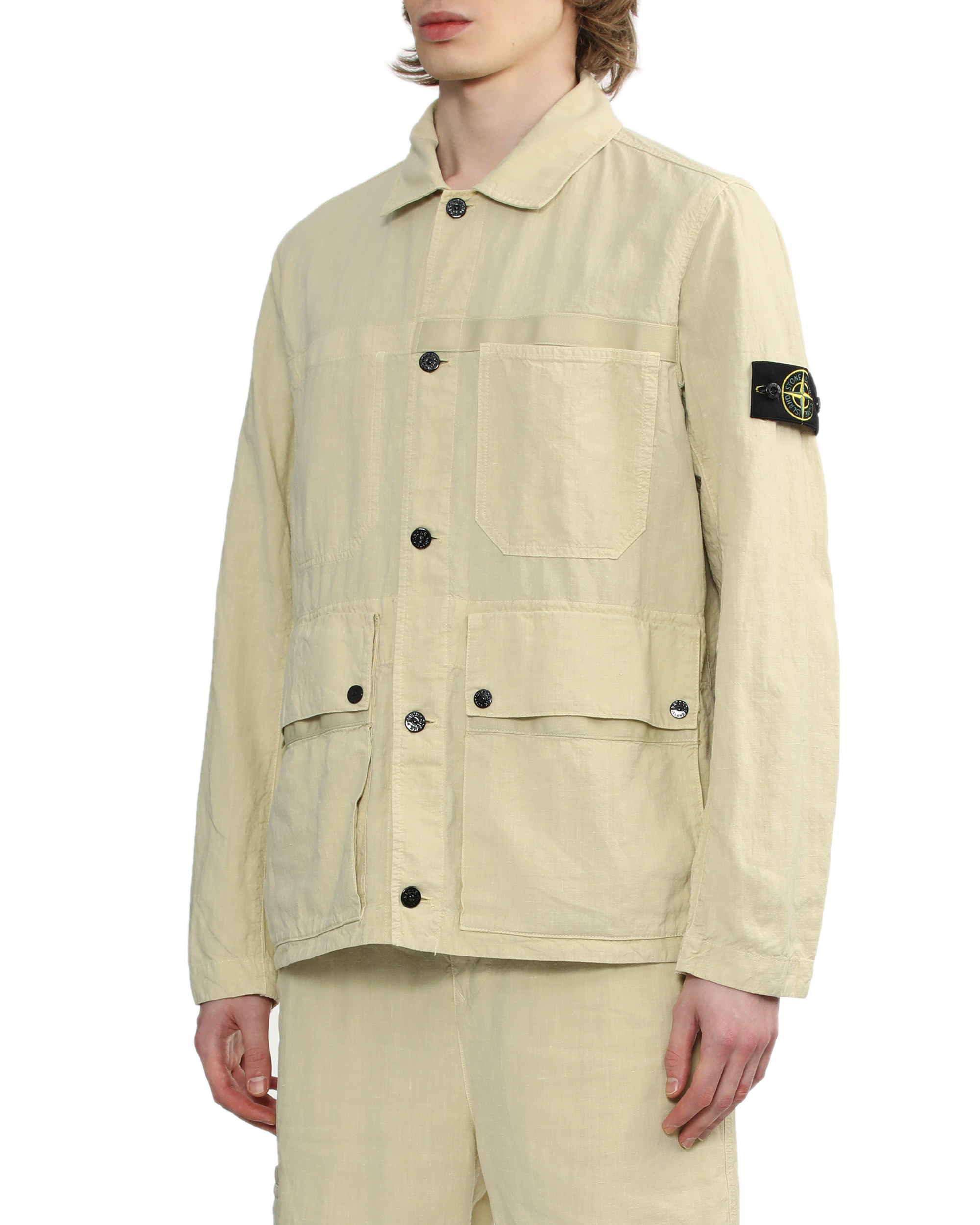 Chaqueta cargo con botones de STONE ISLAND