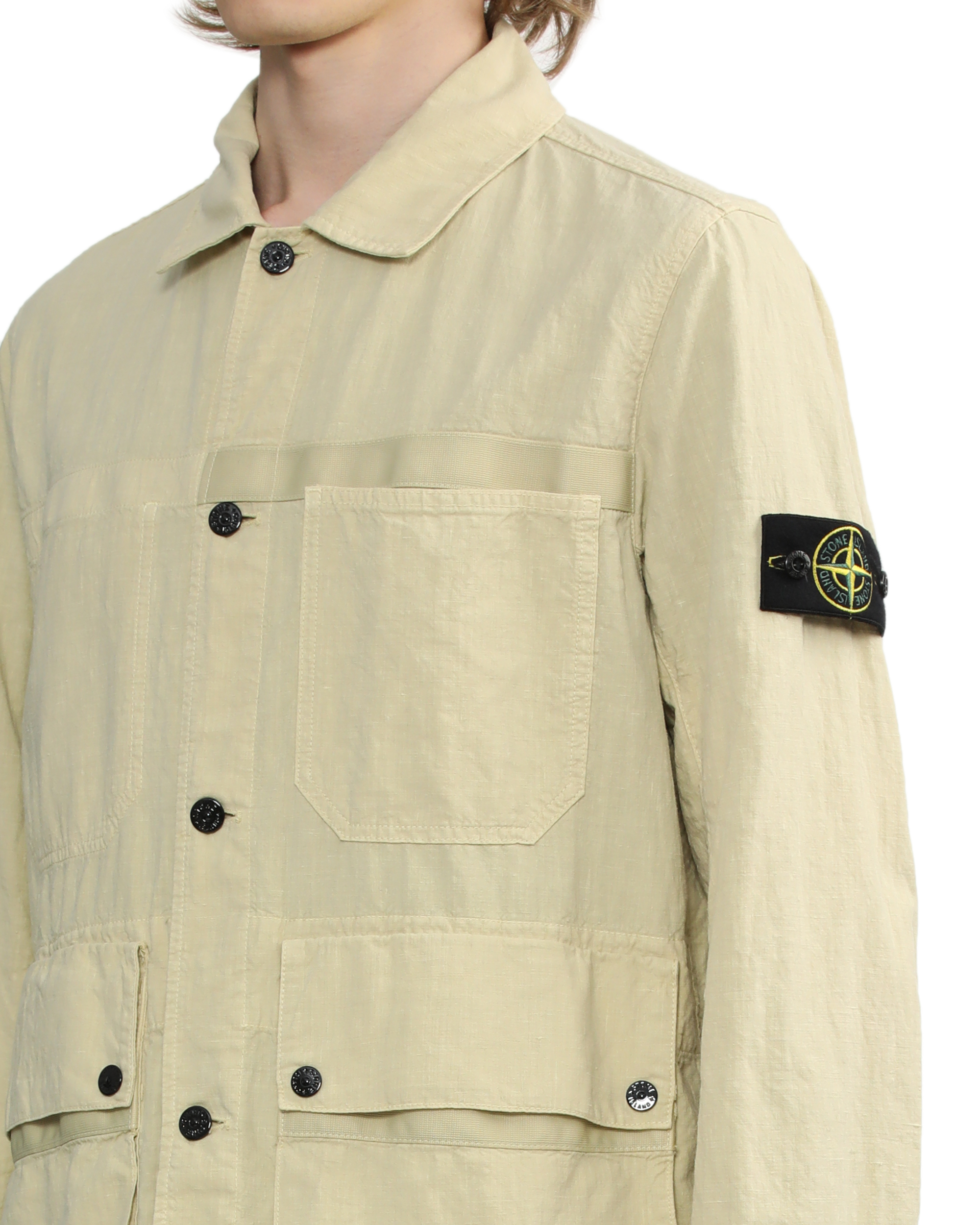 Chaqueta cargo con botones de STONE ISLAND