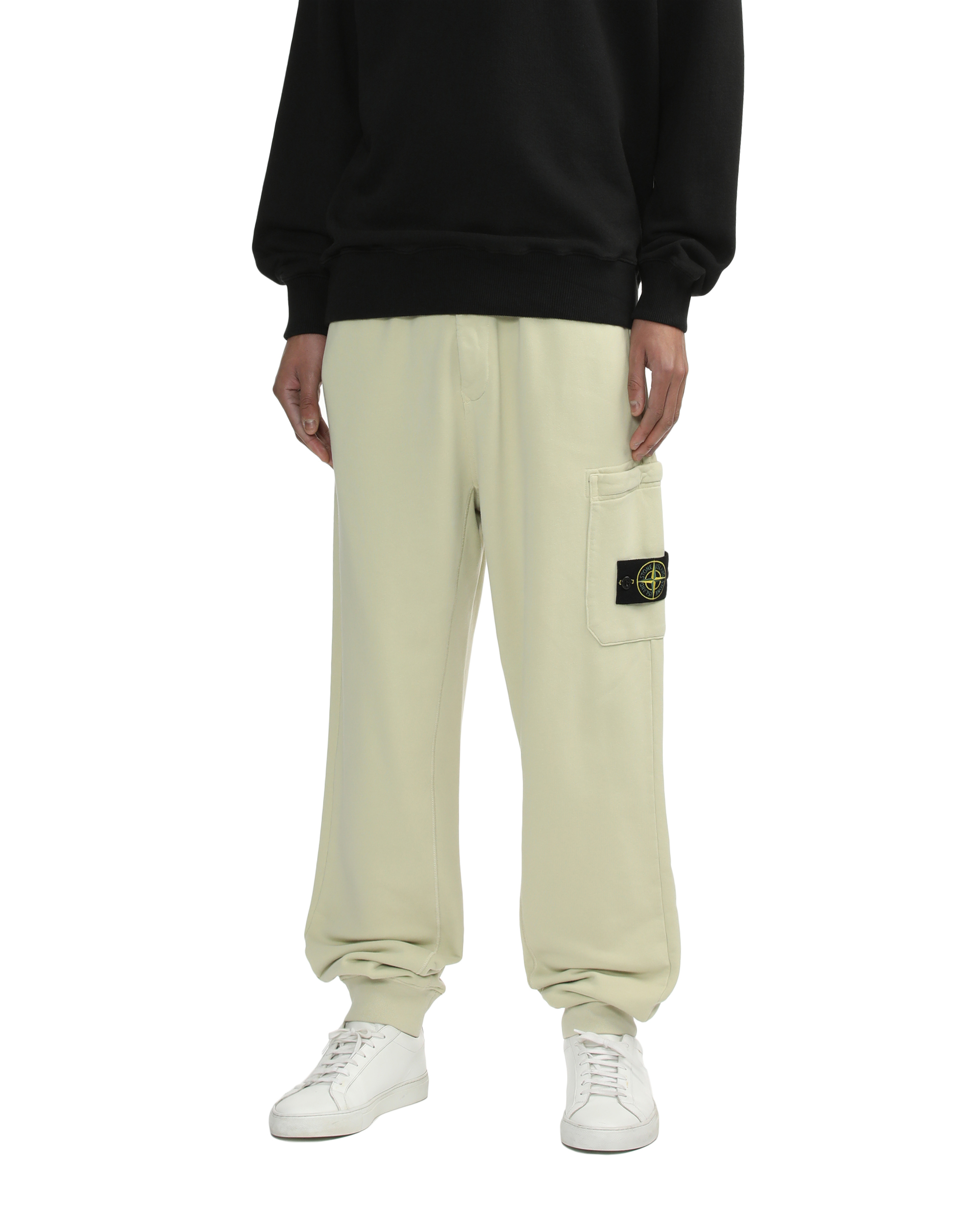 Pantalones deportivos con parche del logo de STONE ISLAND