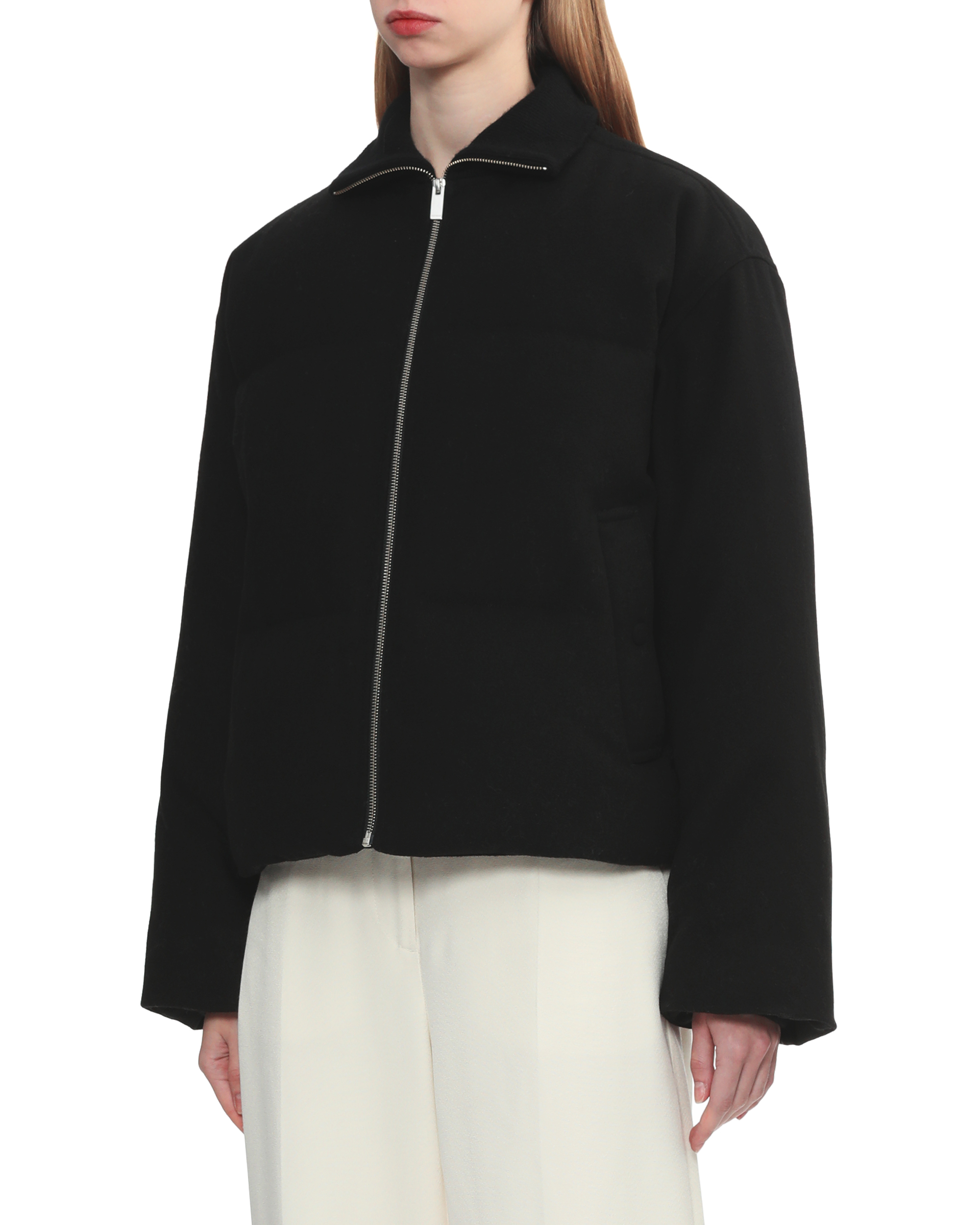 TOTEME Flannel puffer jacket