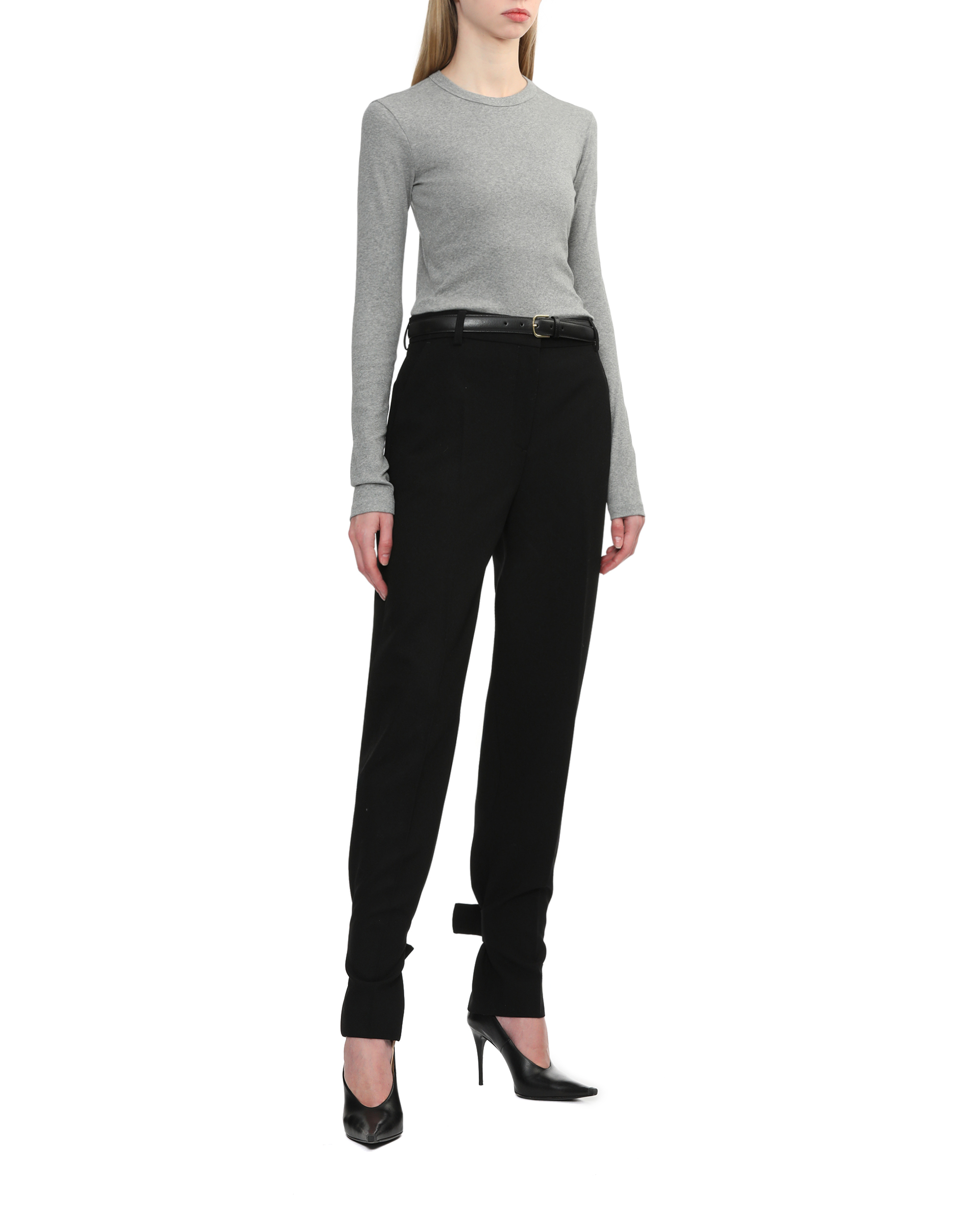 TOTEME Buckled slouch pants