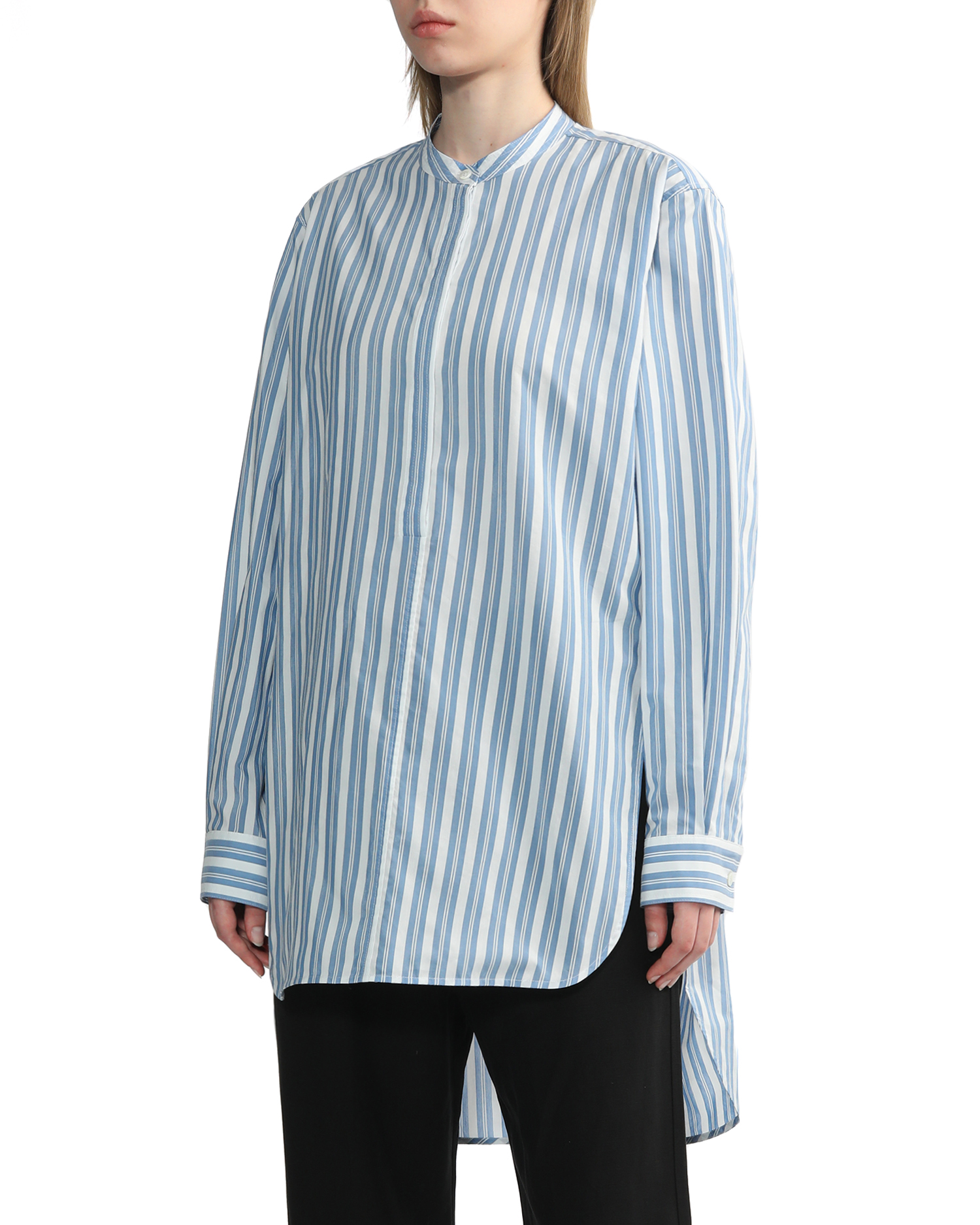 TOTEME Long cotton silk shirt