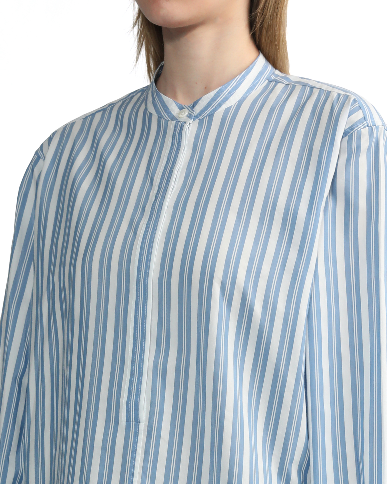TOTEME Long cotton silk shirt