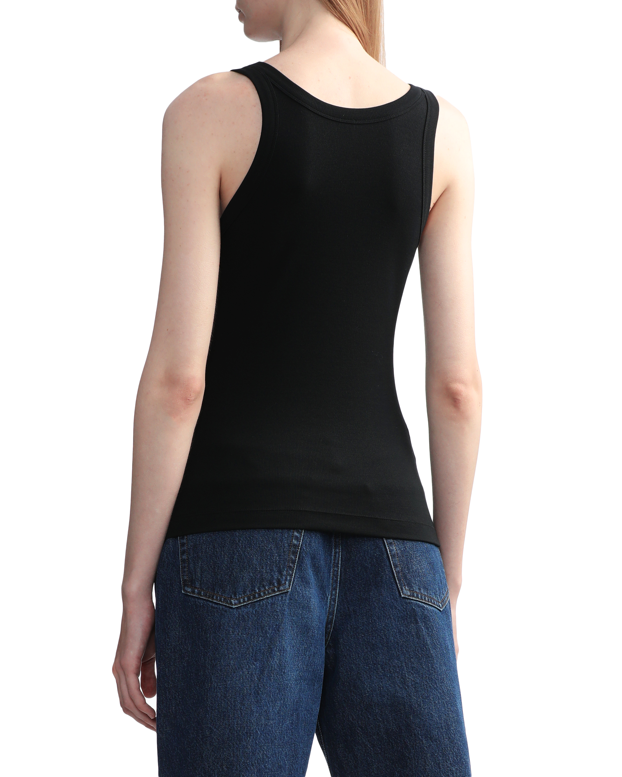 TOTEME Curved rib tank