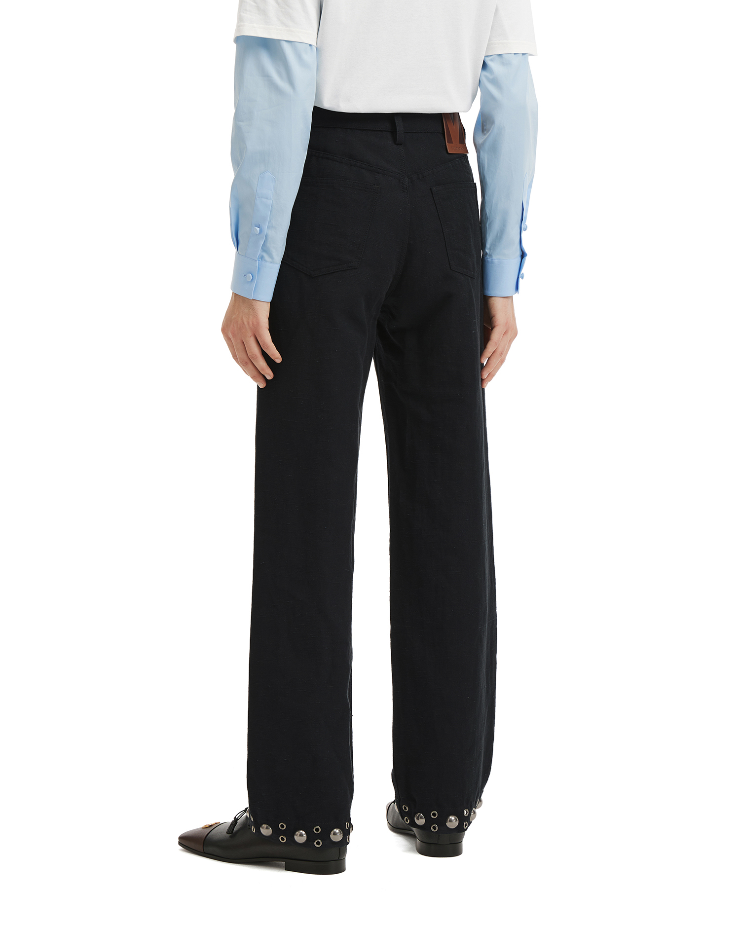 Pantalones con tachuelas VALENTINO