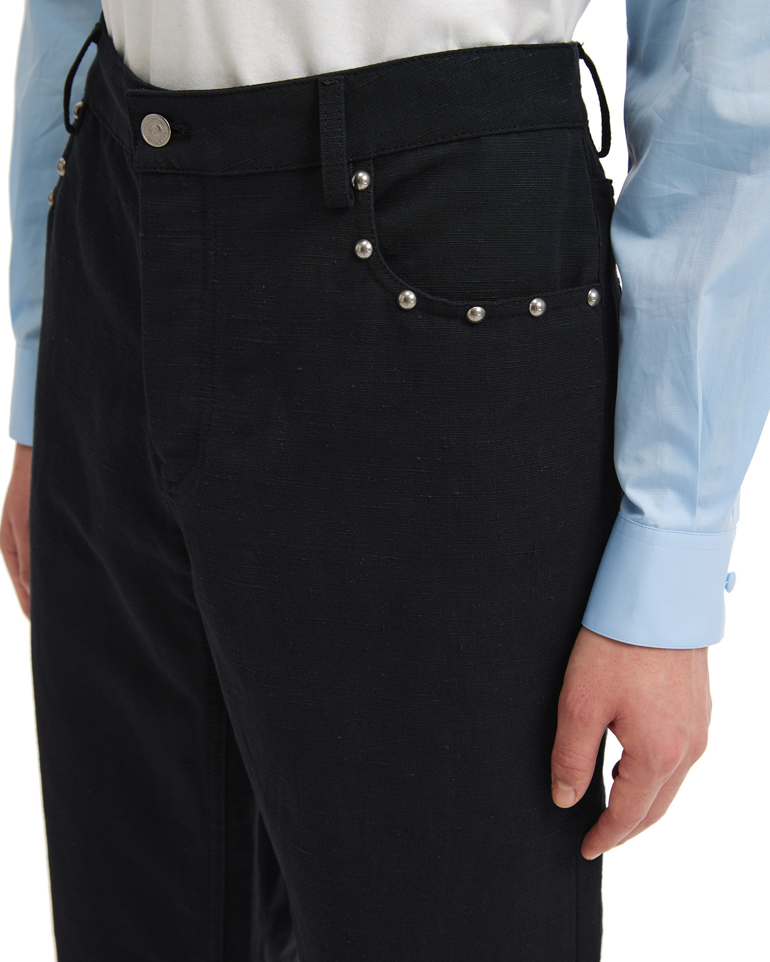 Pantalones con tachuelas VALENTINO