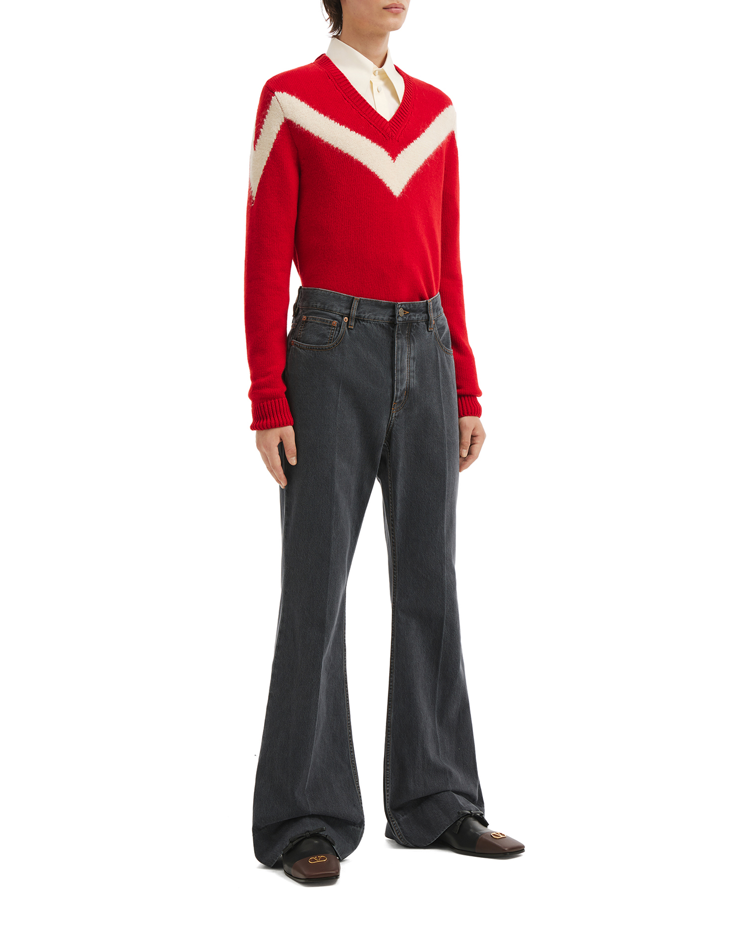 Jersey de lana VALENTINO con lazo VLogo