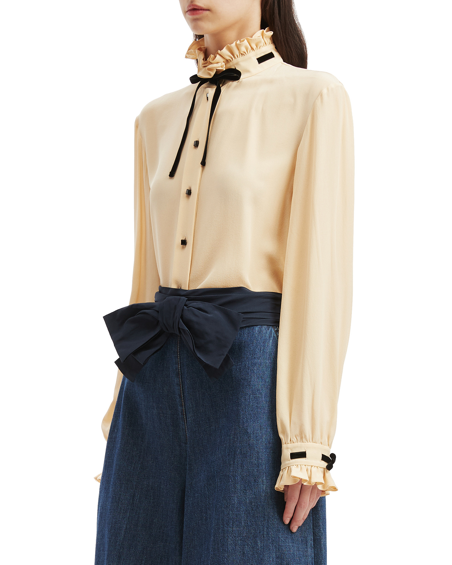 Blusa con volantes VALENTINO