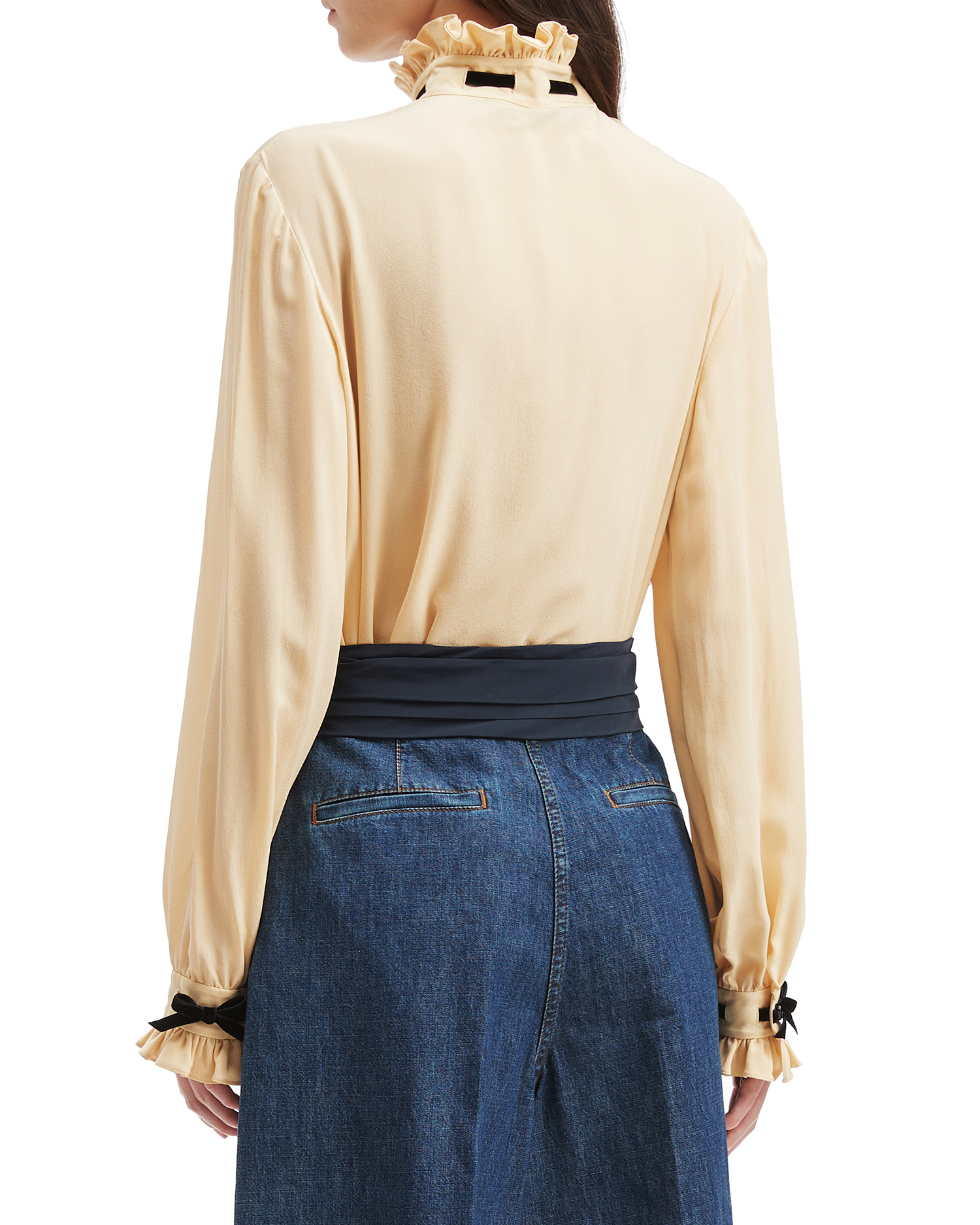 Blusa con volantes VALENTINO