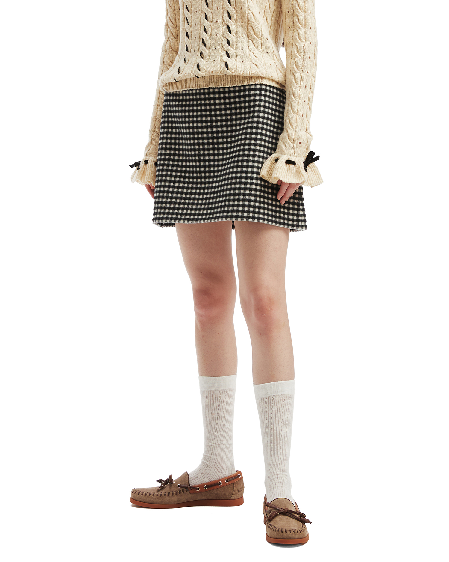 Falda de cuadros VALENTINO