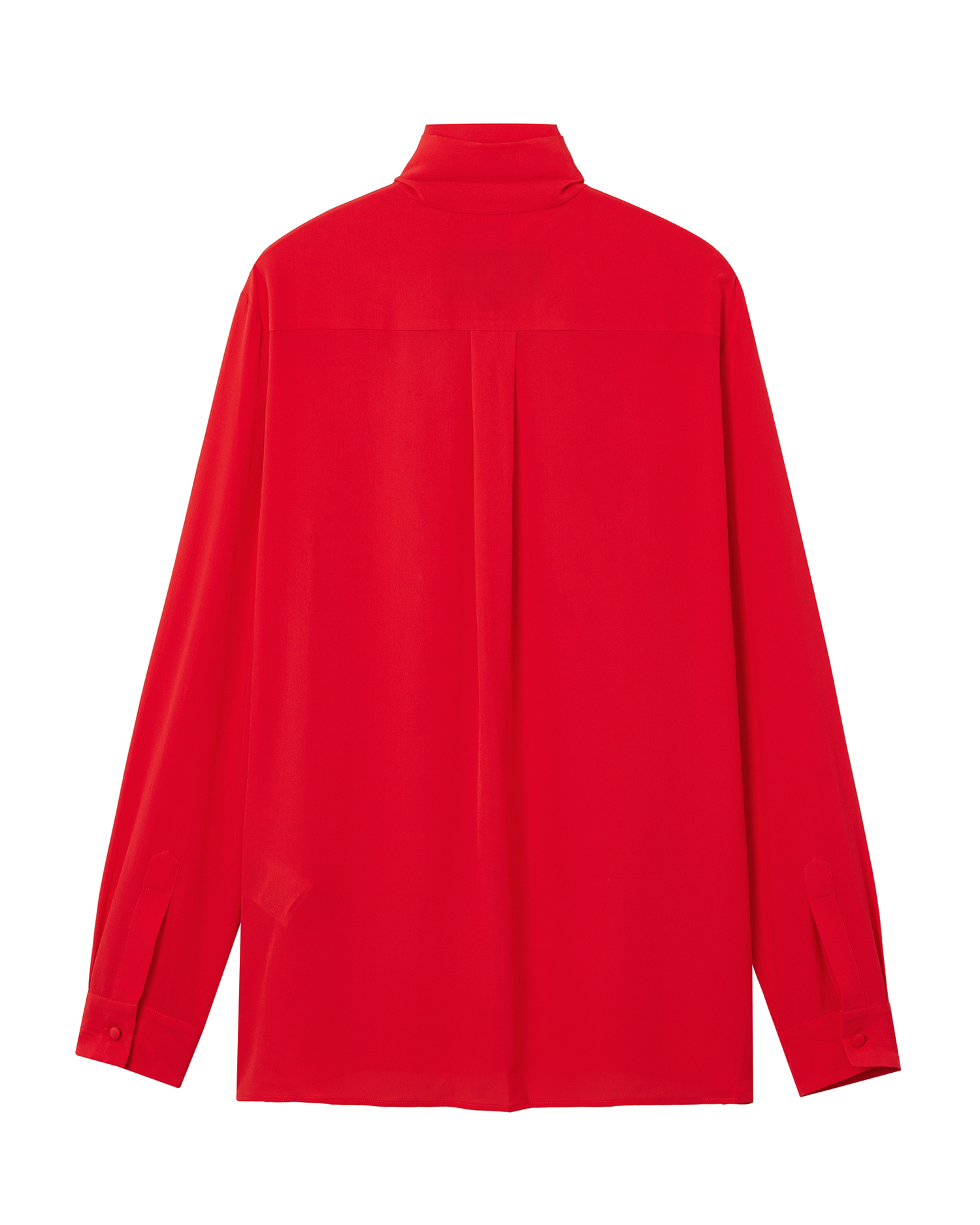 Camisa con cuello bufanda de VALENTINO