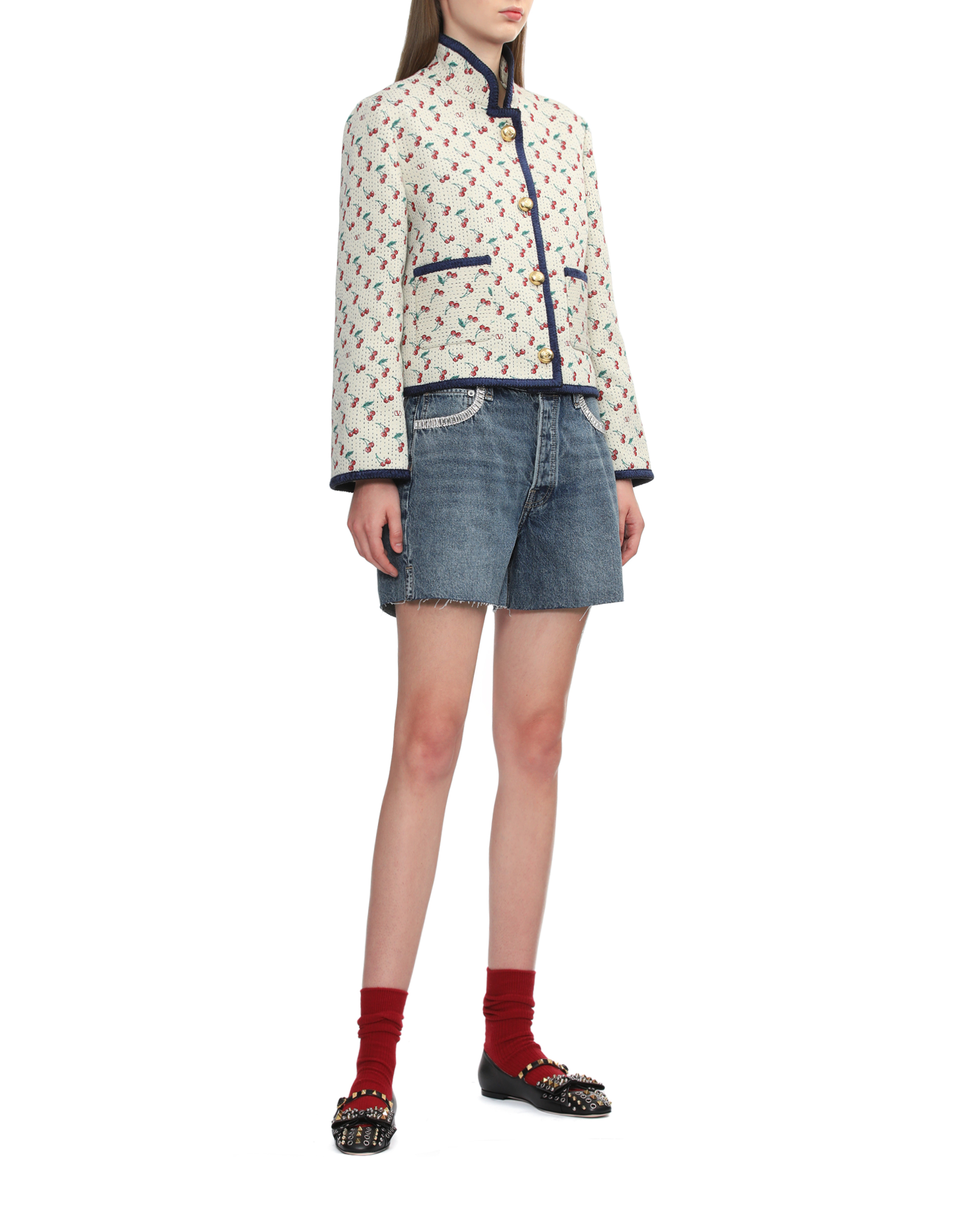 VALENTINO Bailarinas con tachuelas Bowow