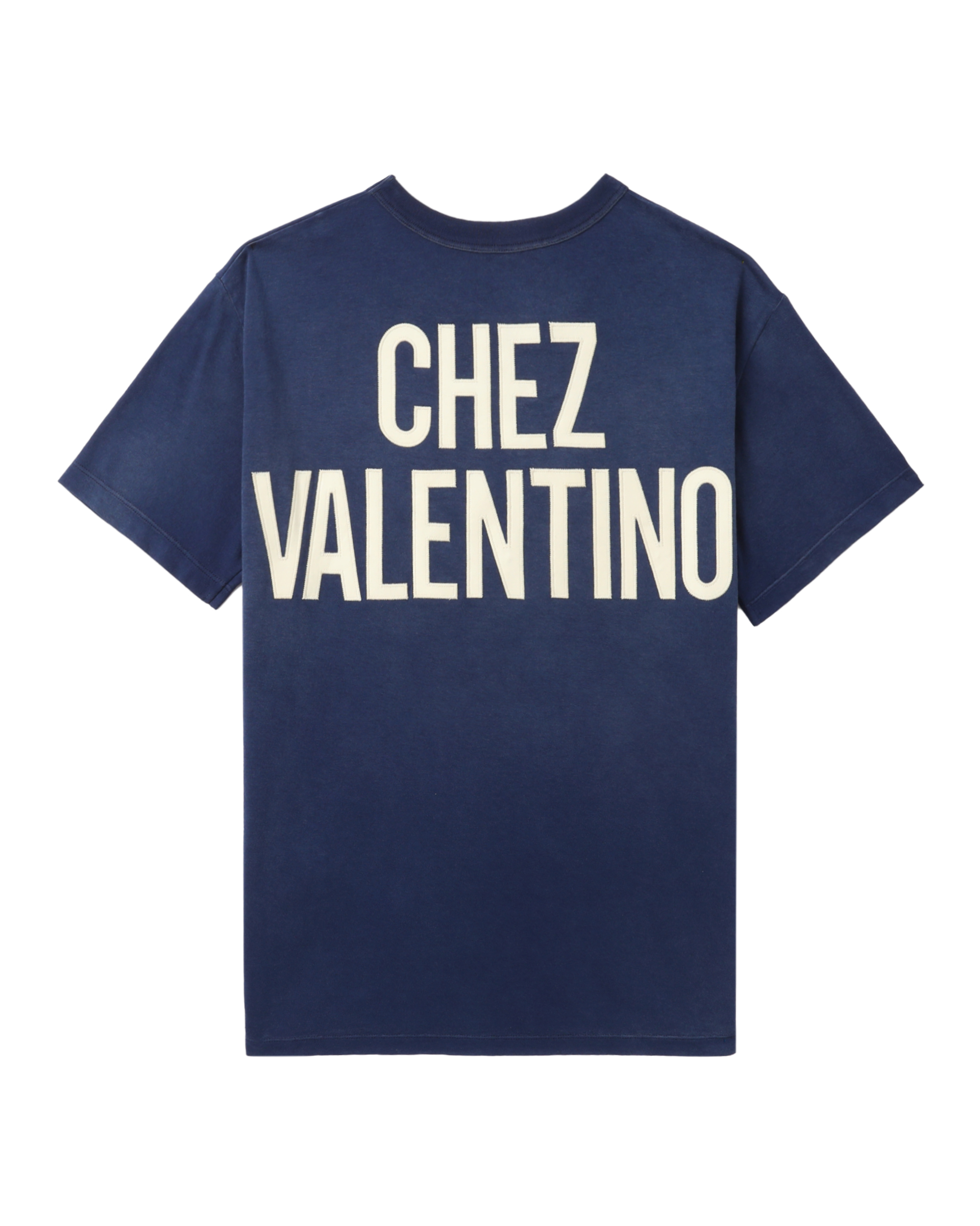 VALENTINO Camiseta con estampado y parche Chez Valentino