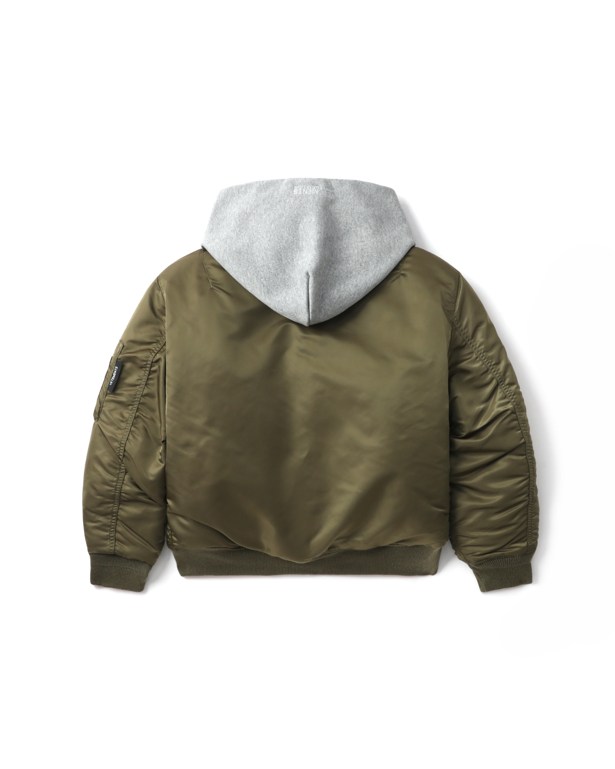 Chaqueta reversible con capucha para niños VETEMENTS