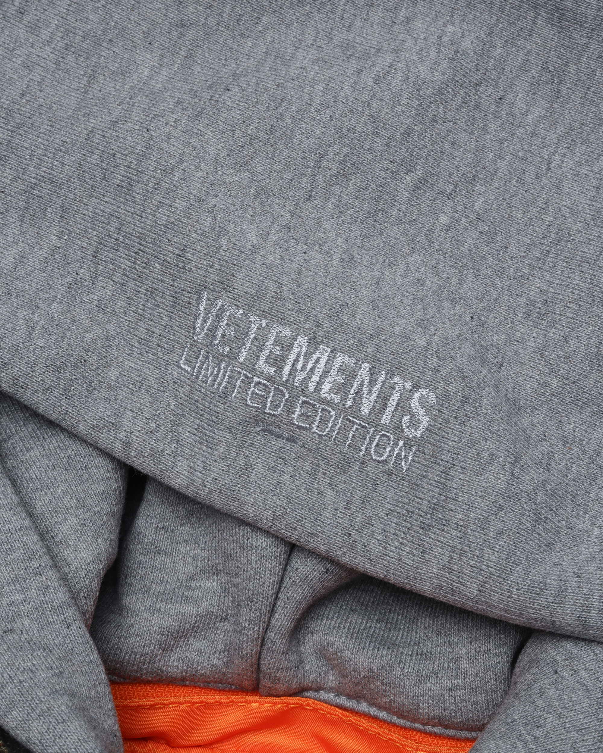 Chaqueta reversible con capucha para niños VETEMENTS