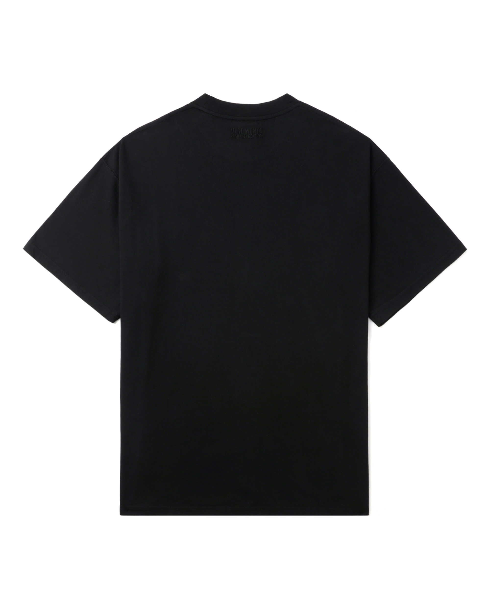 Camiseta con logotipo bordado de VETEMENTS