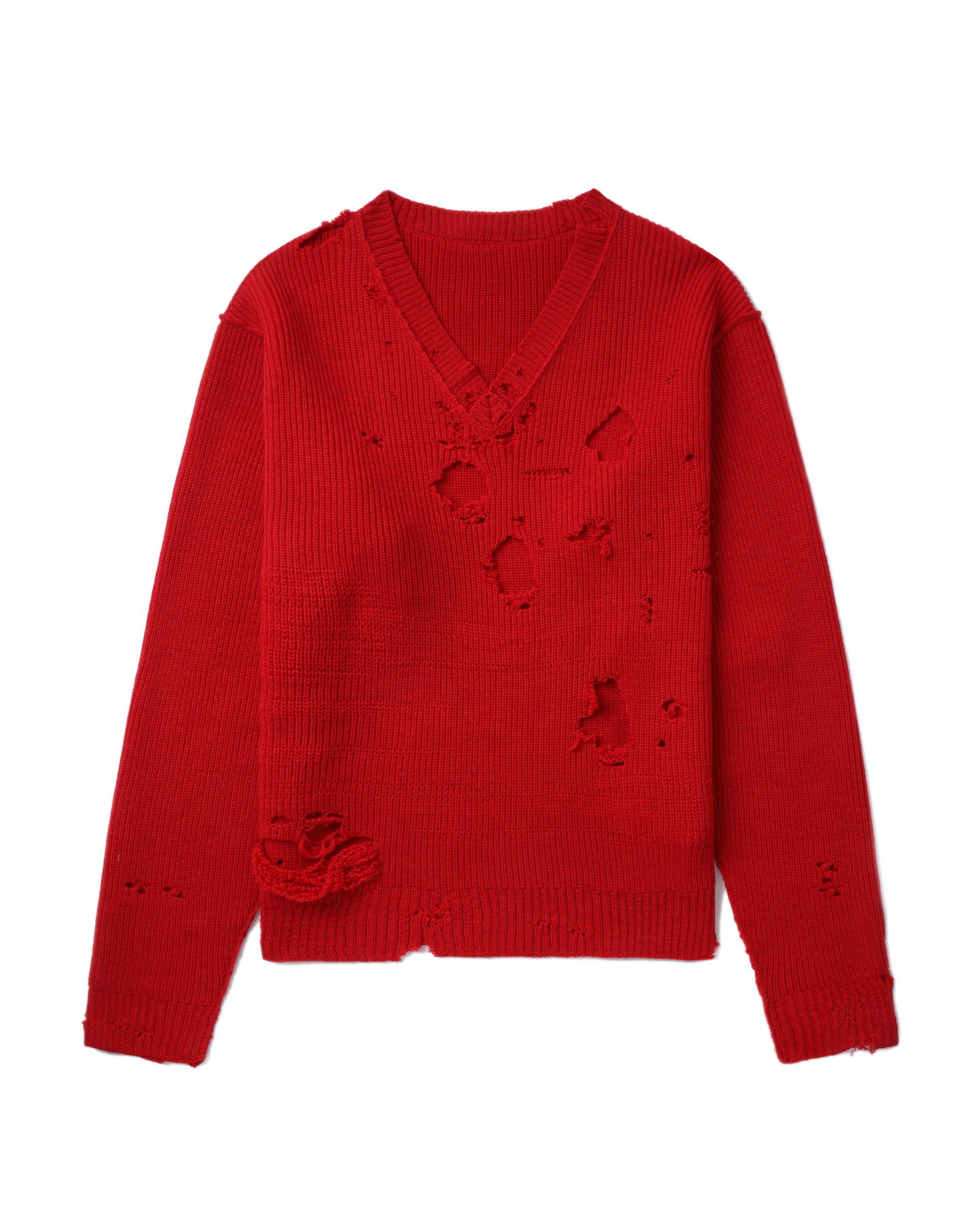 Suéter con cortes VETEMENTS