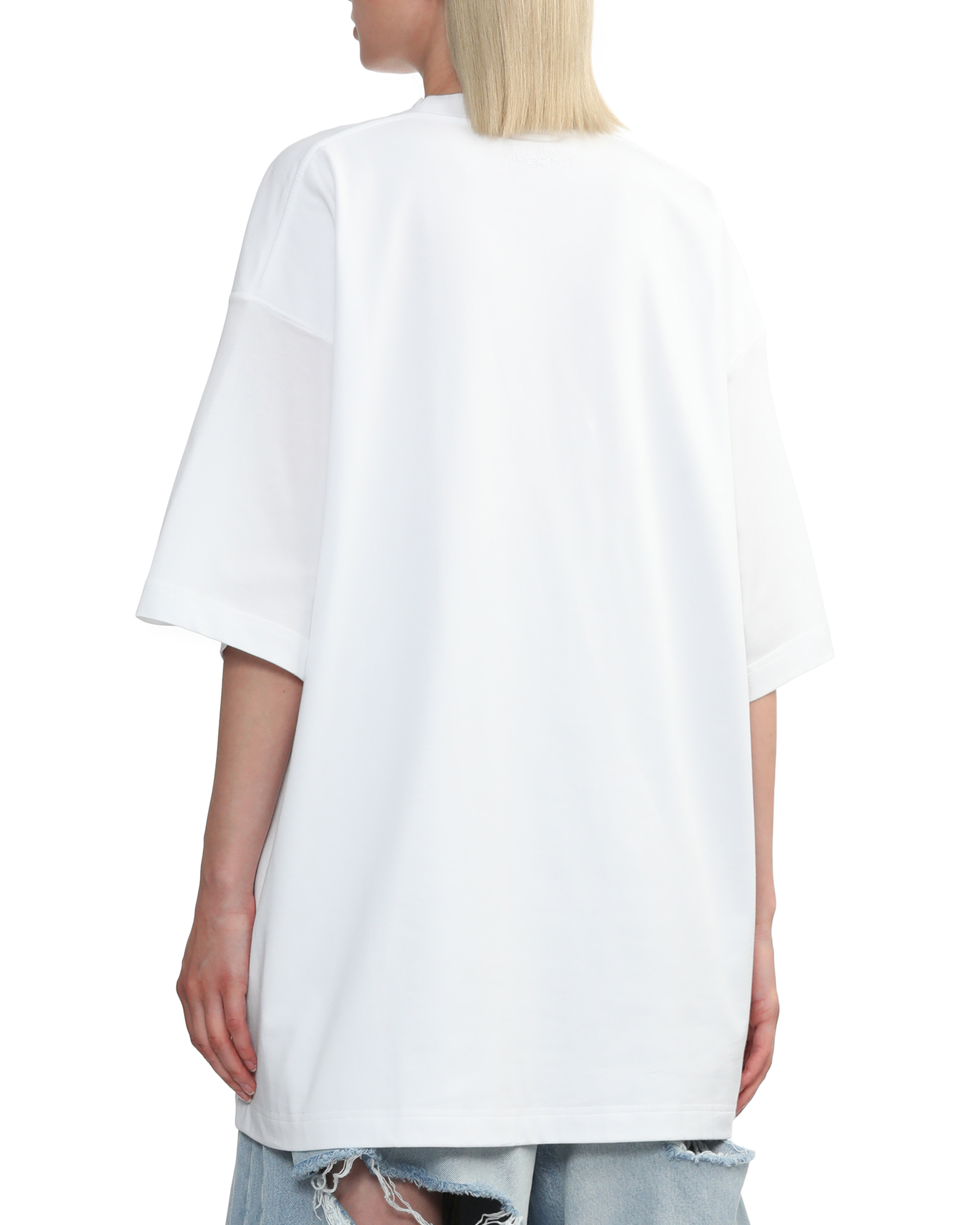 Camiseta con el logotipo Illusion de VETEMENTS