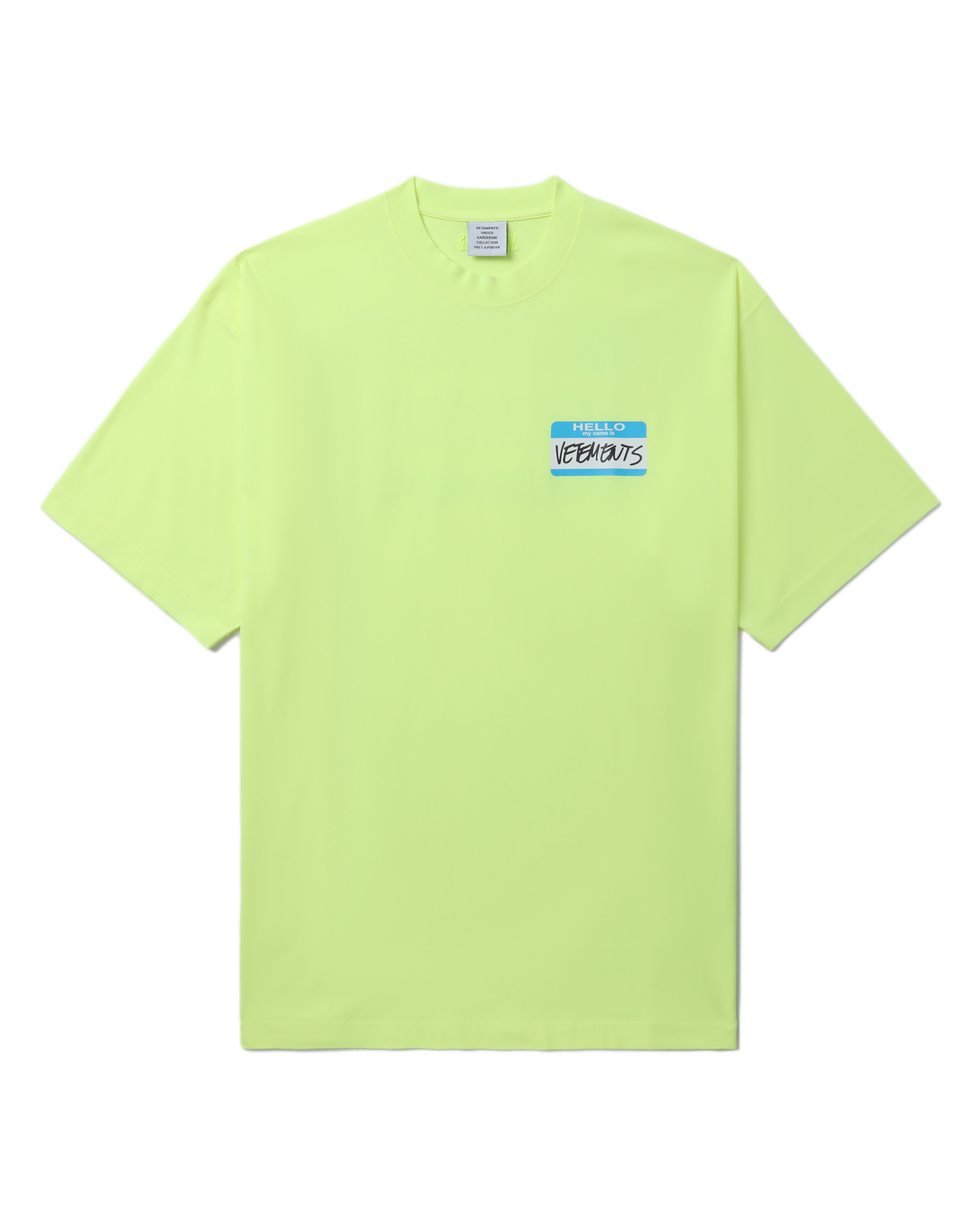 VETEMENTS Mi nombre es Vetements tee