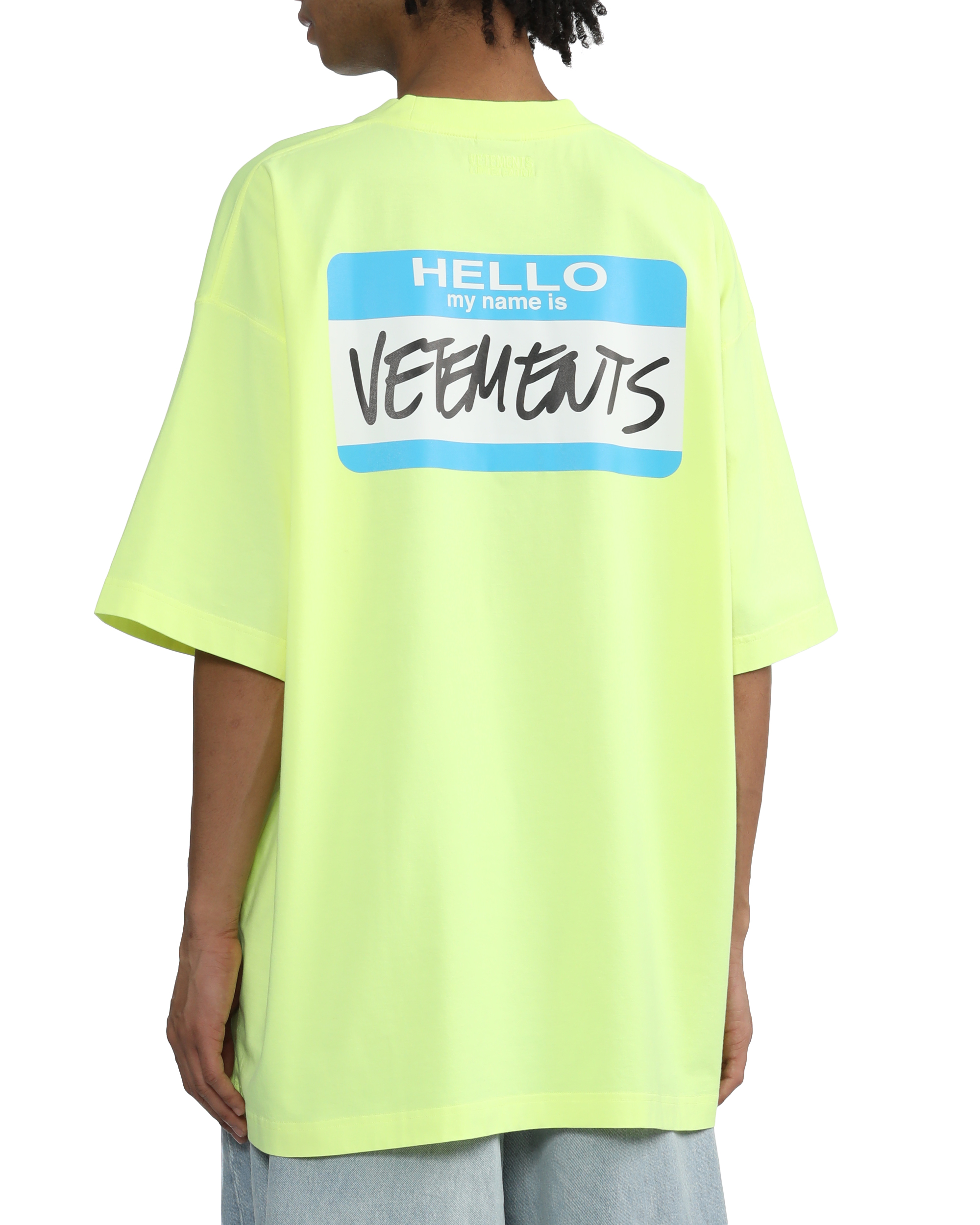 VETEMENTS Mi nombre es Vetements tee