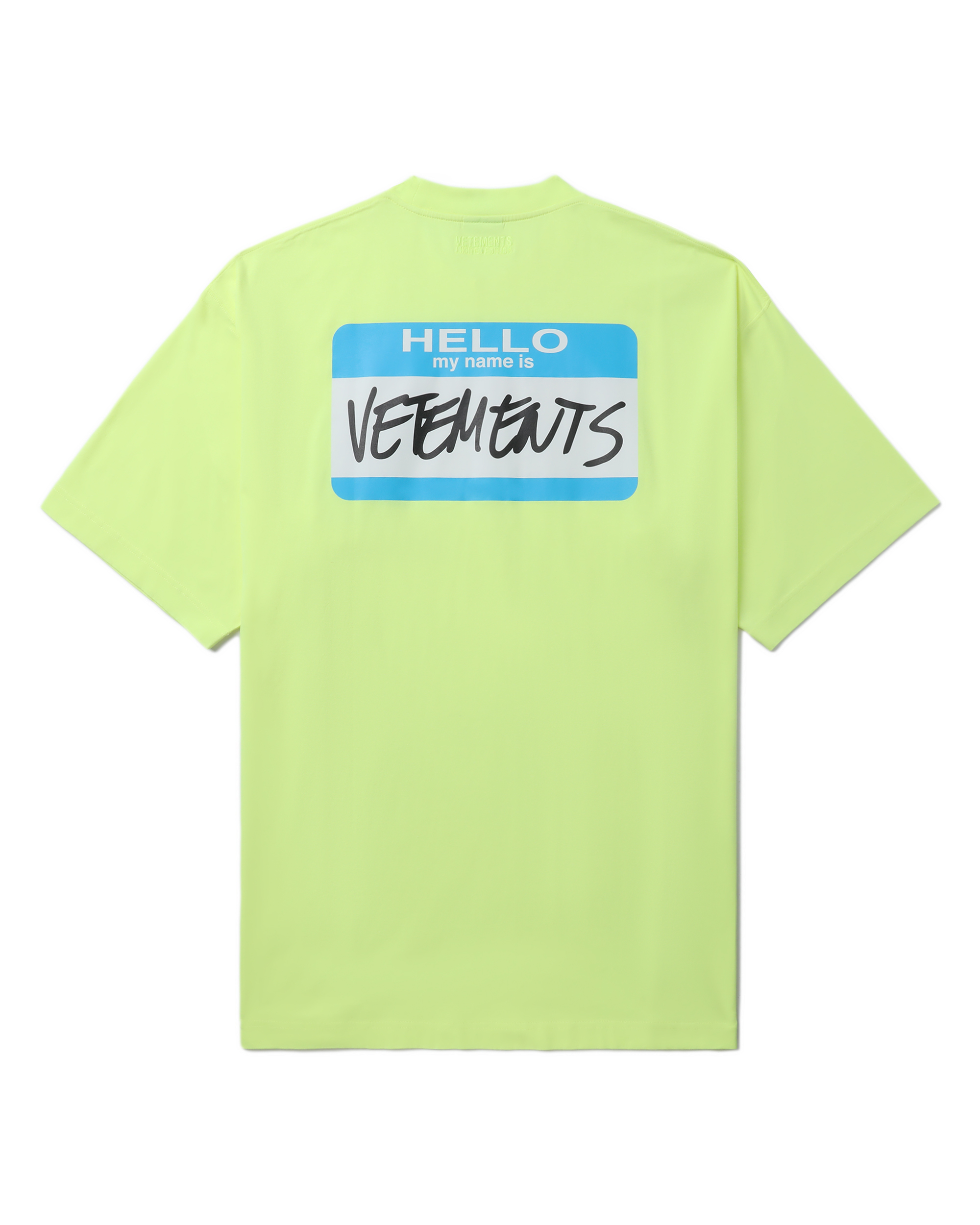 VETEMENTS Mi nombre es Vetements tee
