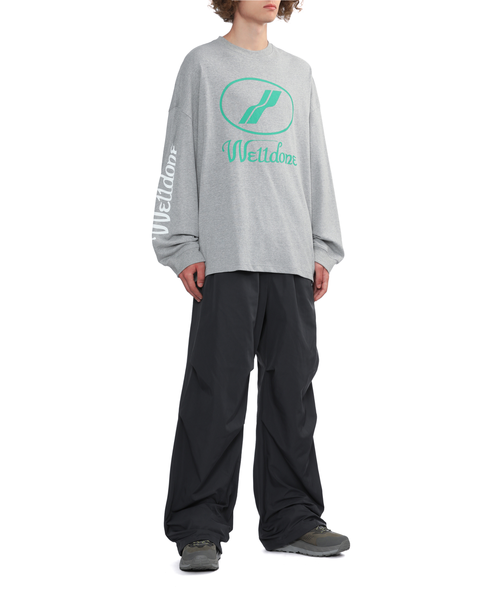 WE11DONE Logo long sleeve tee