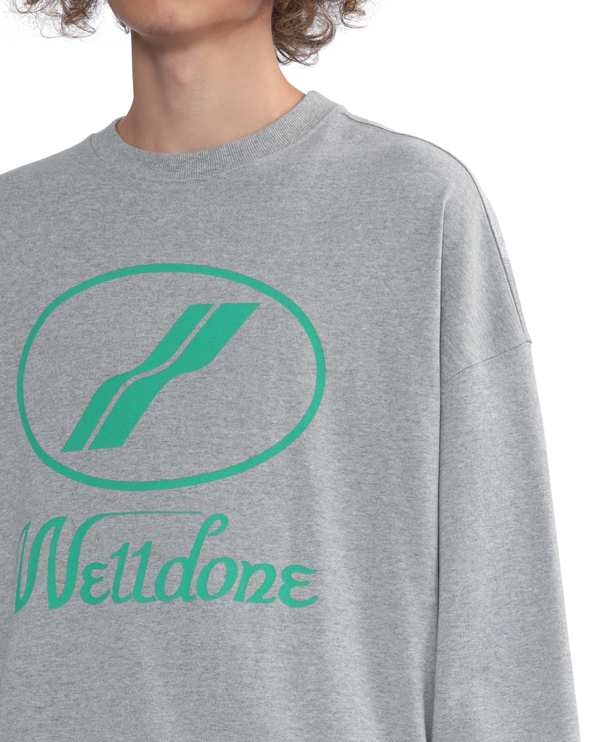 WE11DONE Logo long sleeve tee