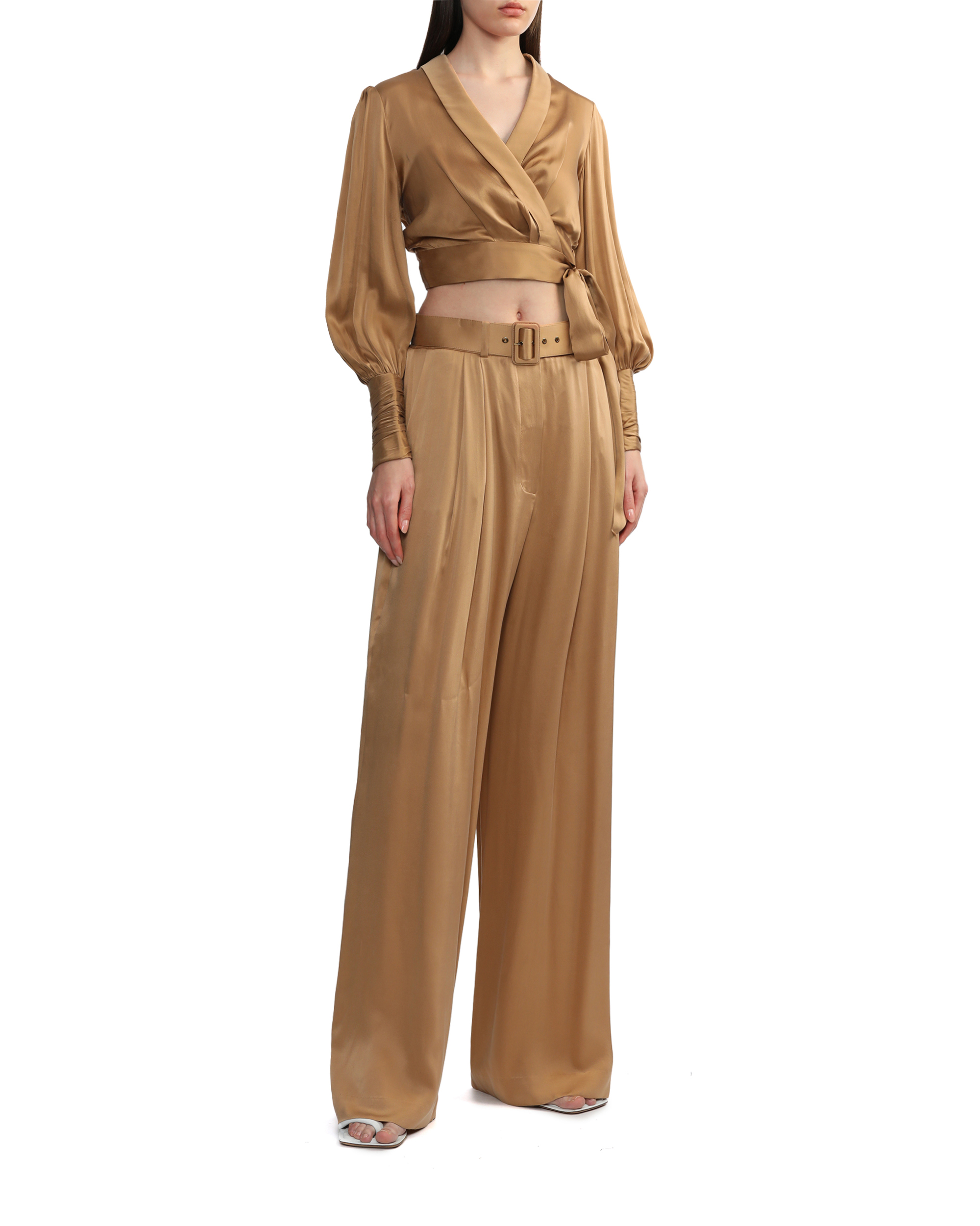 ZIMMERMANN シルクタックパンツ