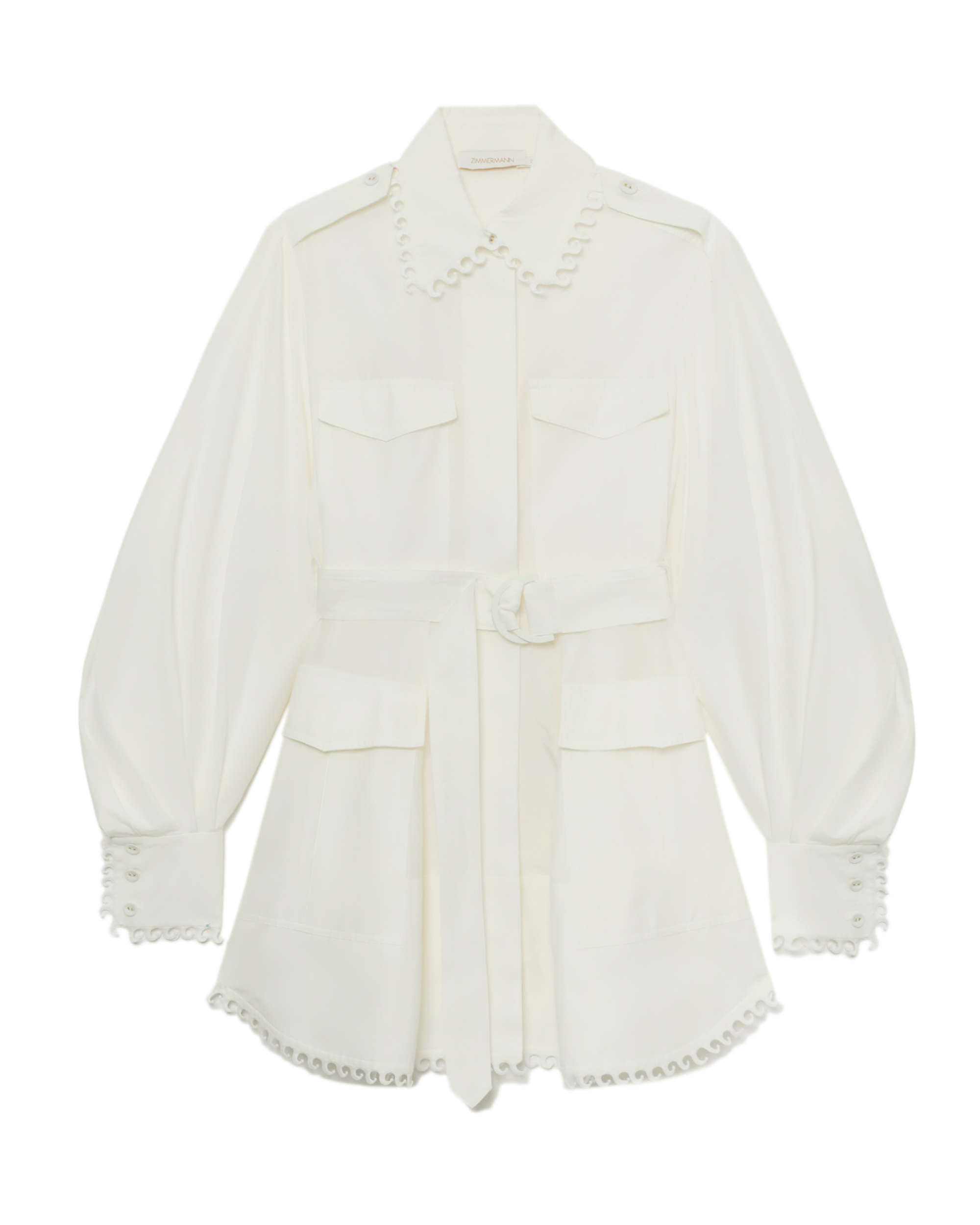 ZIMMERMANN イルミネート ユーティリティ ミニドレス