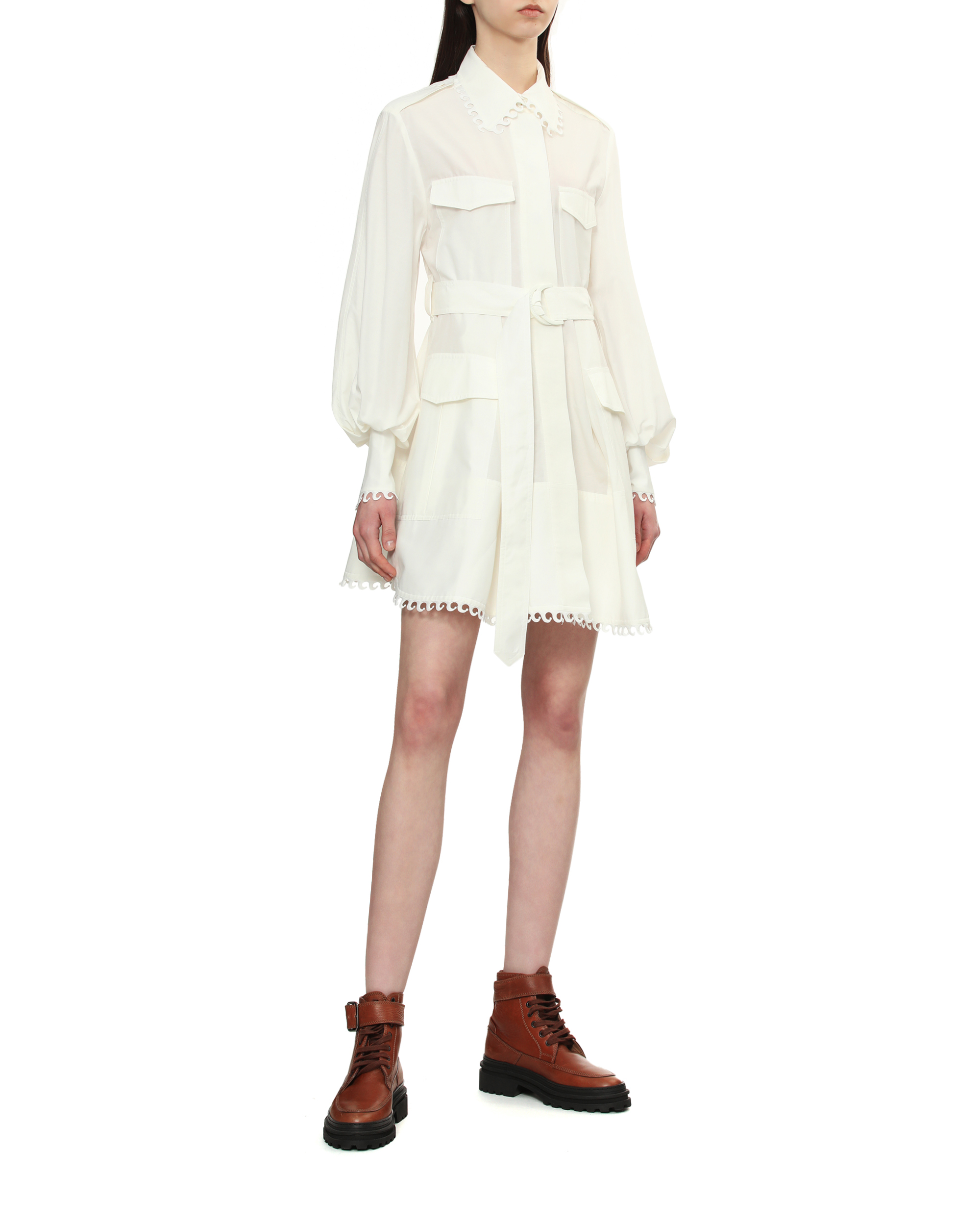 ZIMMERMANN イルミネート ユーティリティ ミニドレス