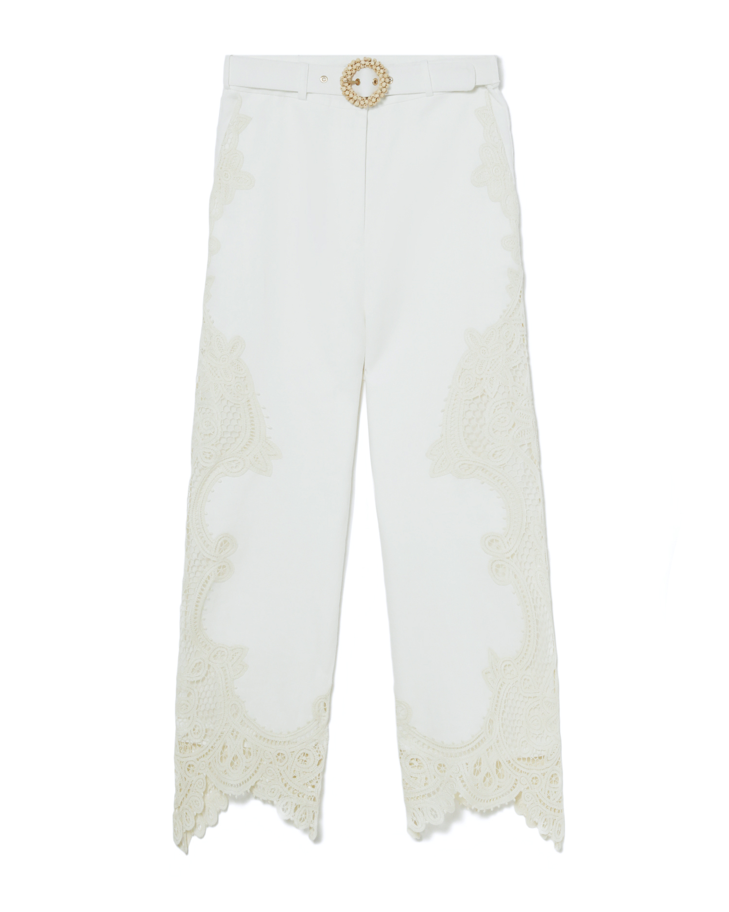 ZIMMERMANN アシンメトリーベルトパンツ