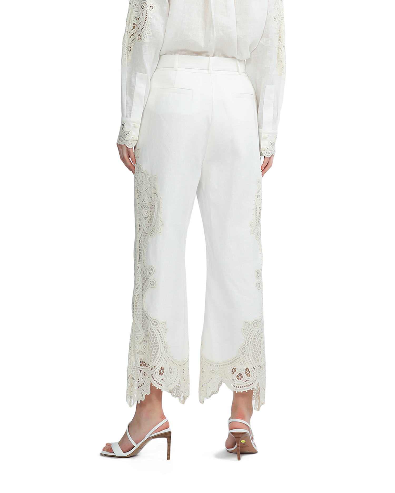 ZIMMERMANN アシンメトリーベルトパンツ