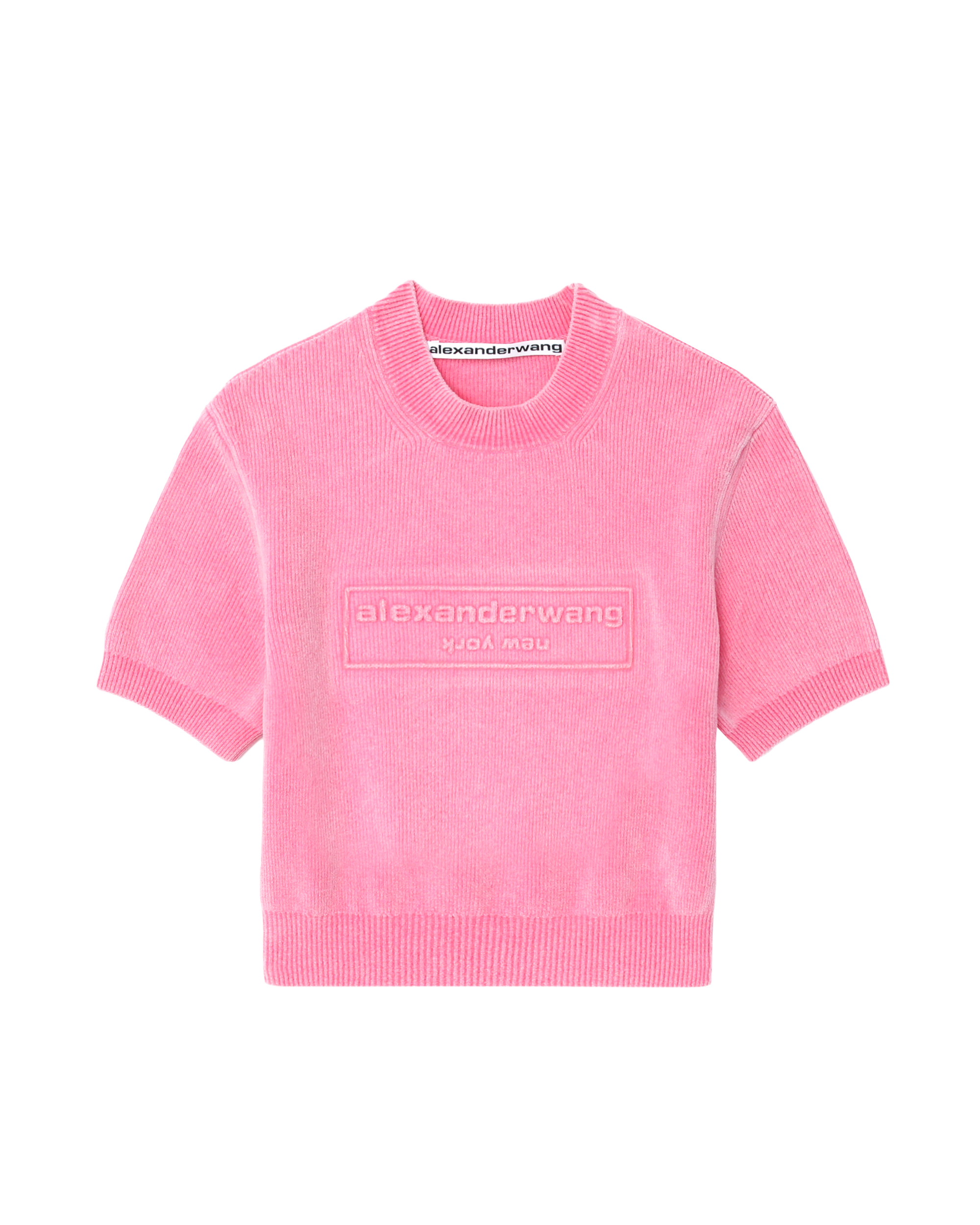 アレキサンダーワン シェニールロゴ プルオーバー