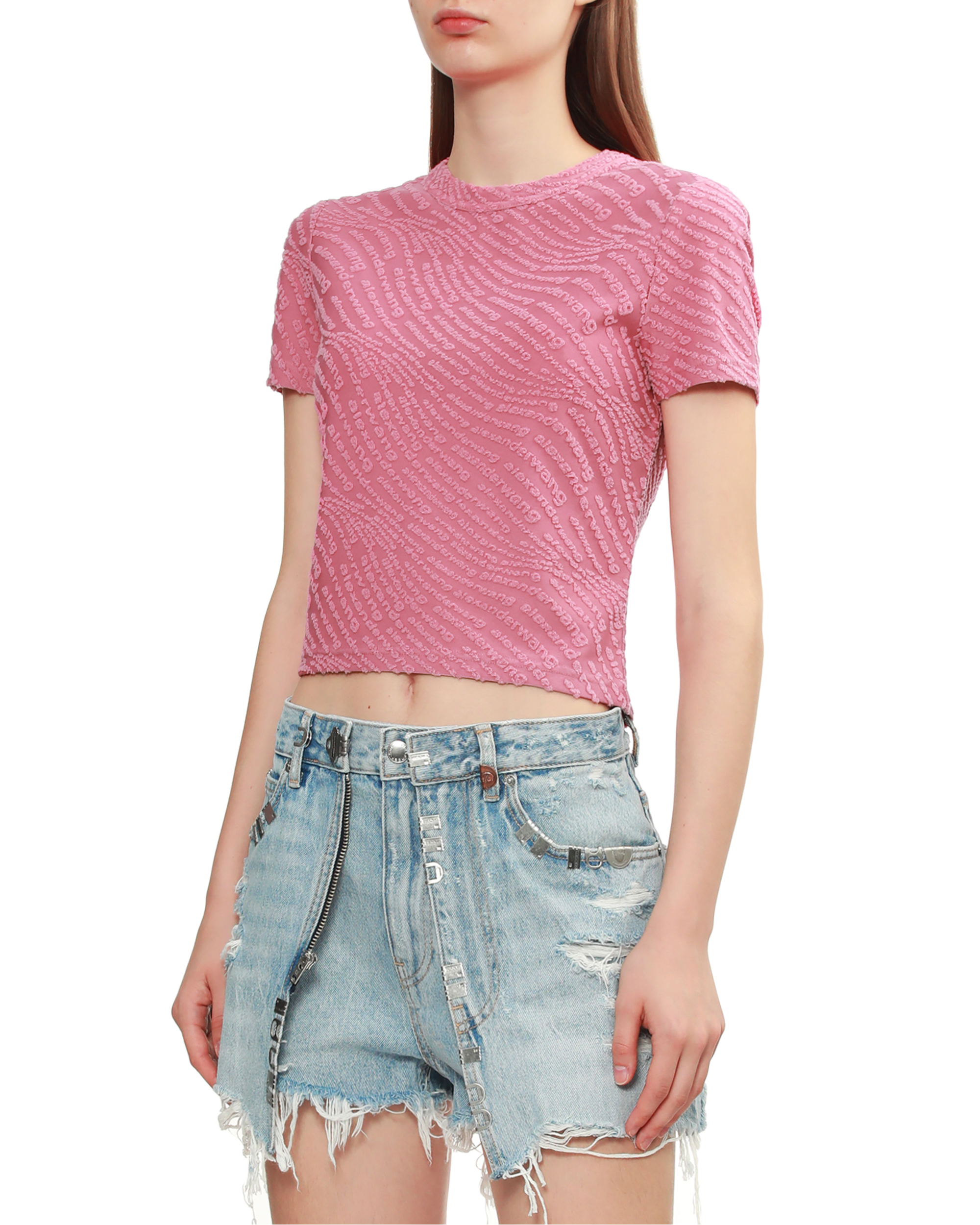 アレキサンダー・ワン ロゴTシャツ